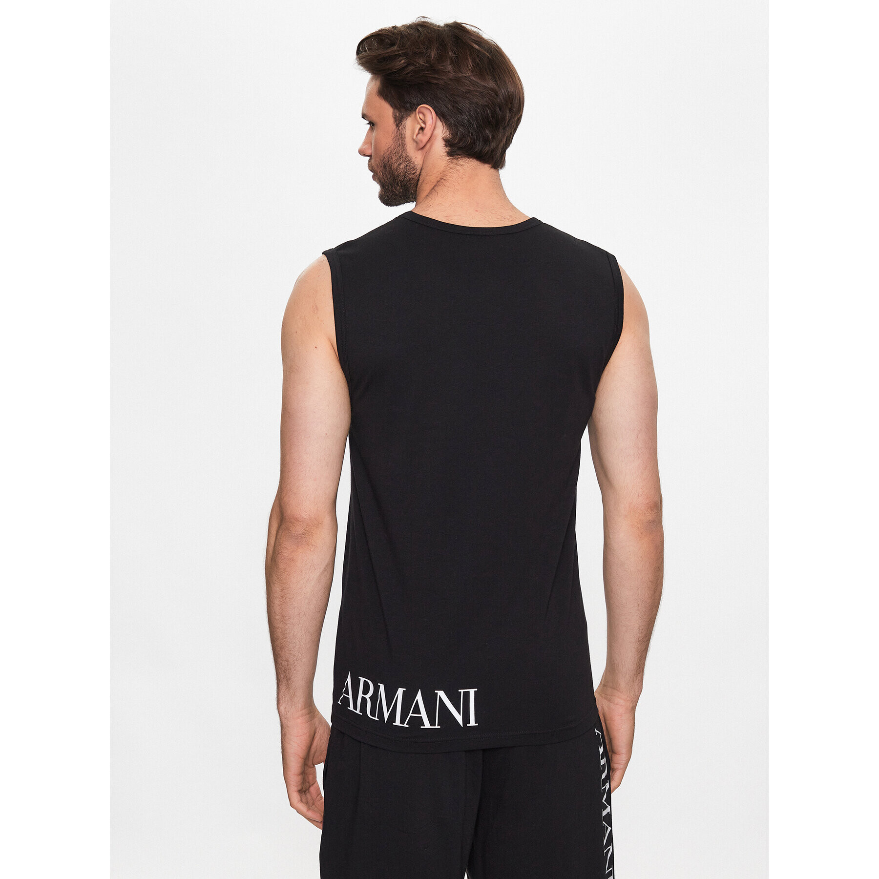 Emporio Armani Underwear Мъжки топ 112018 3R755 00020 Черен Regular Fit - Pepit.bg