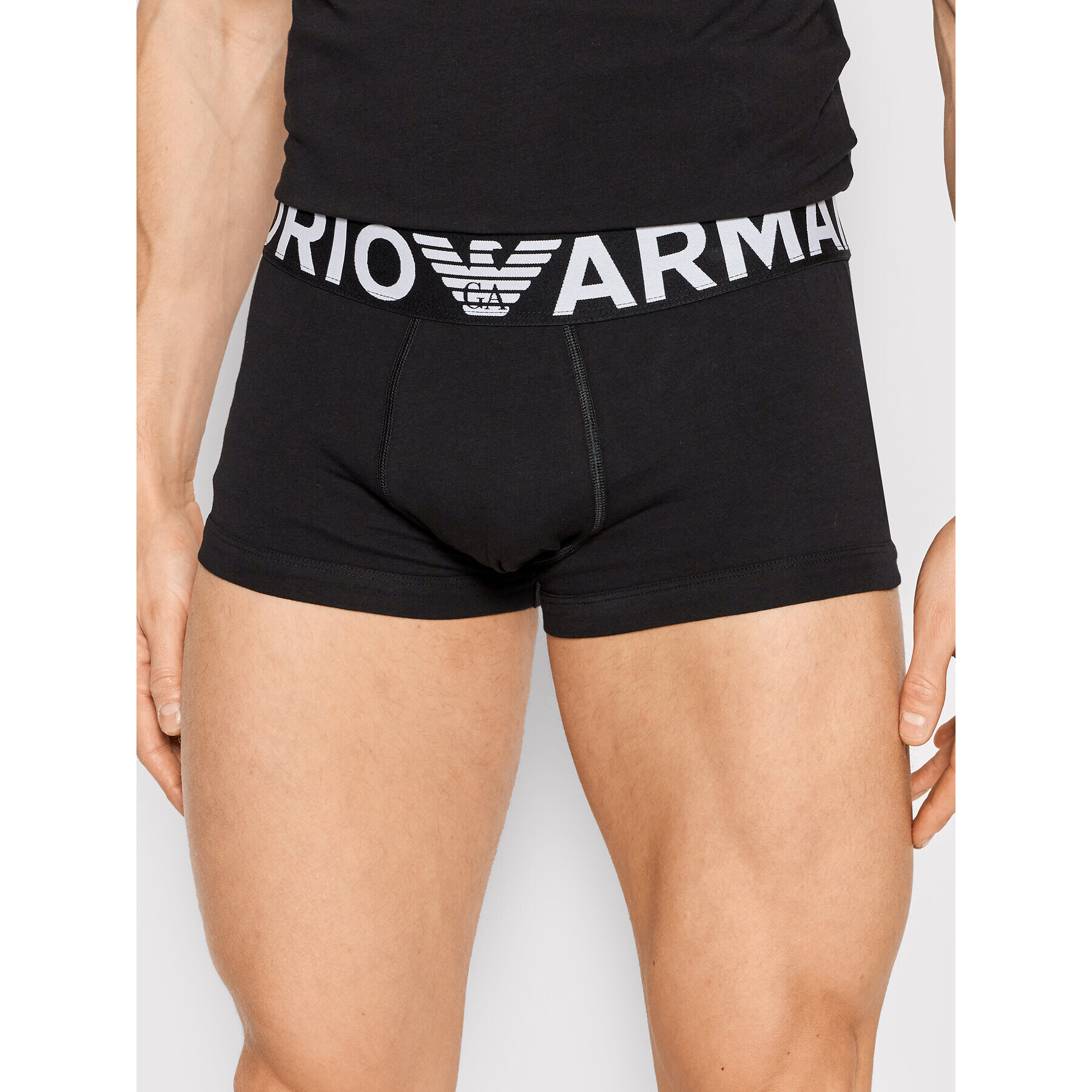 Emporio Armani Underwear Пижама 111604 2R516 00020 Черен Regular Fit - Pepit.bg