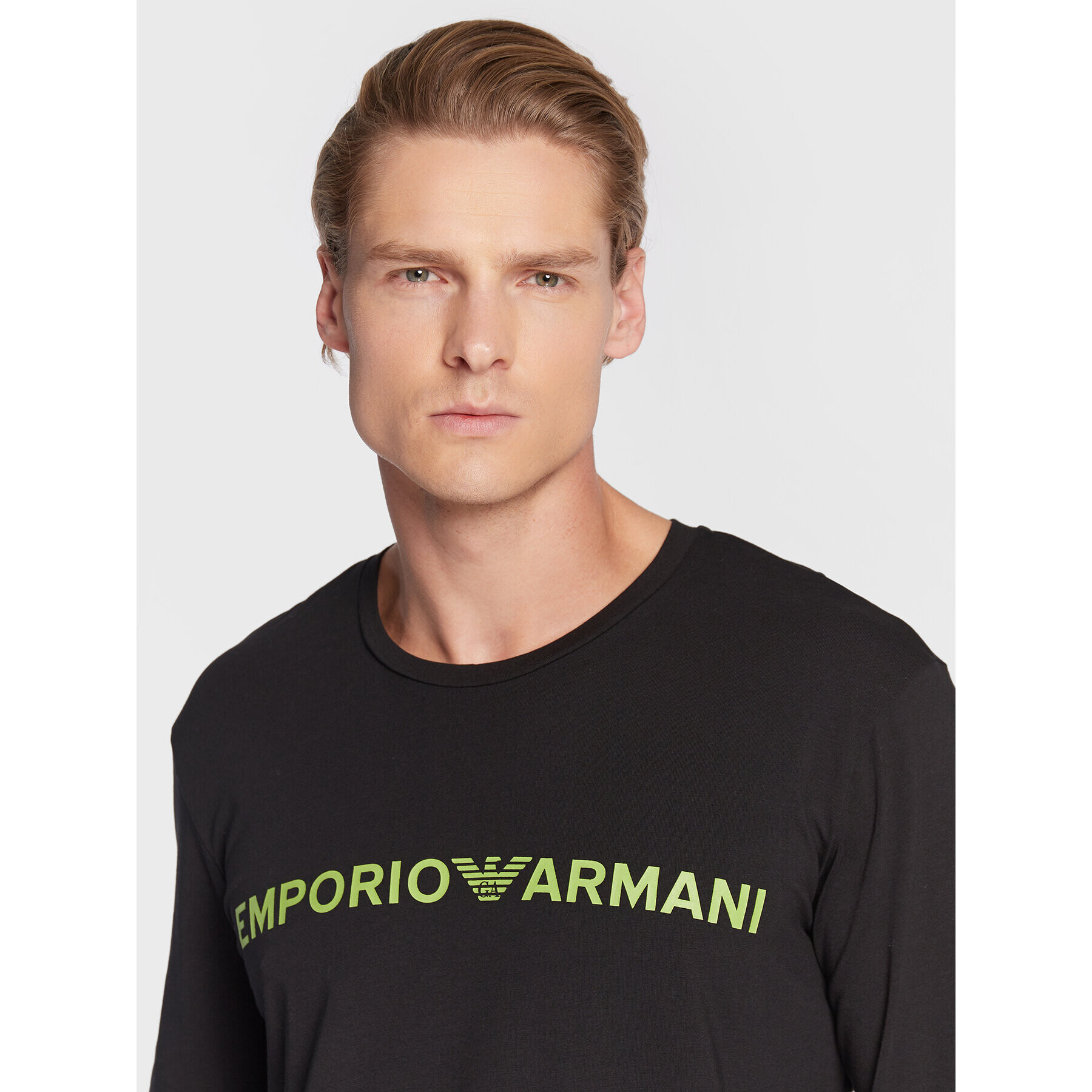 Emporio Armani Underwear Пижама 111907 2F516 00020 Черен Regular Fit - Pepit.bg