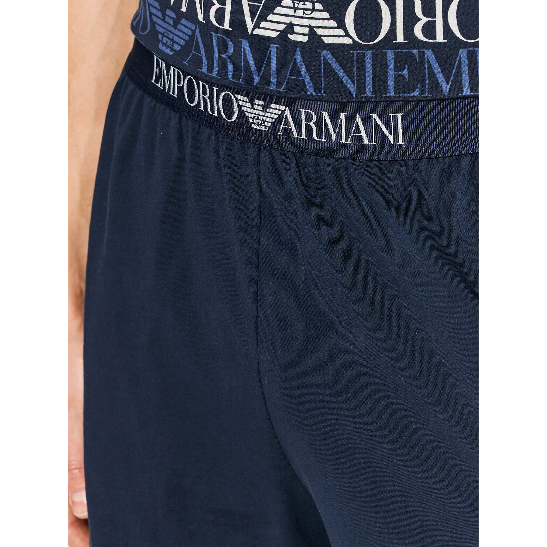 Emporio Armani Underwear Пижама 111972 2R506 95835 Тъмносин Regular Fit - Pepit.bg