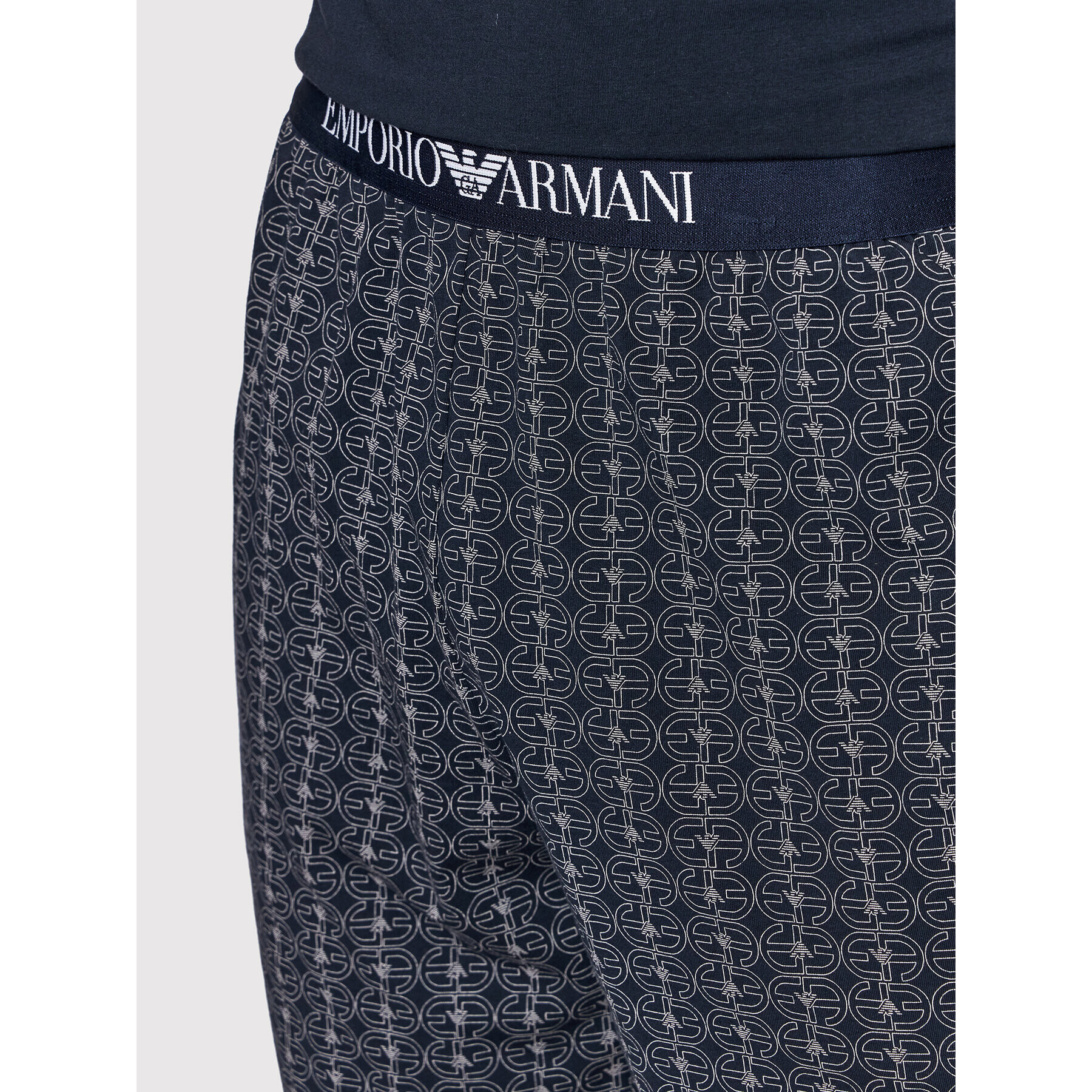 Emporio Armani Underwear Пижама 111972 2R506 95935 Тъмносин Regular Fit - Pepit.bg