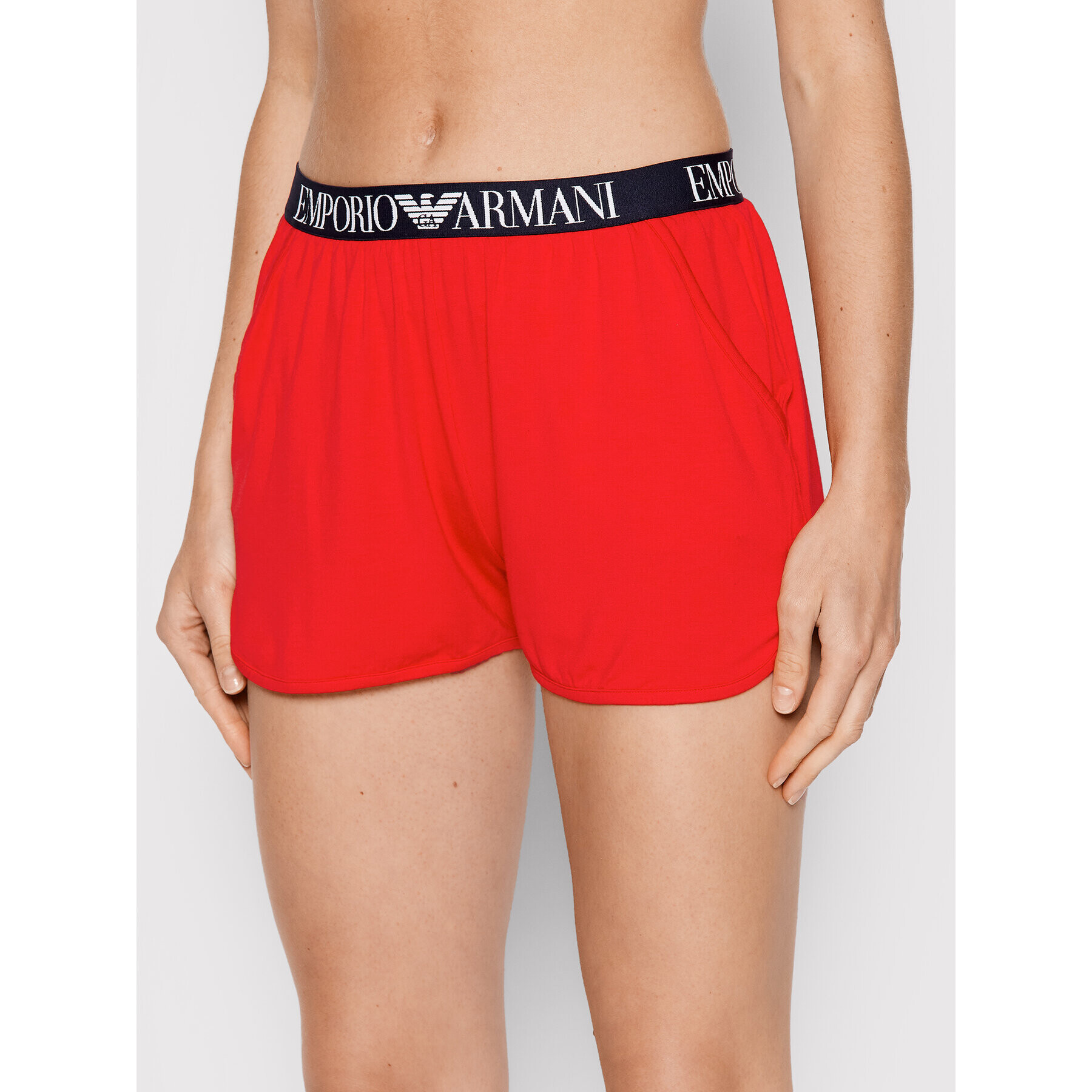 Emporio Armani Underwear Пижамени шорти 262523 2R314 00173 Червен Regular Fit - Pepit.bg