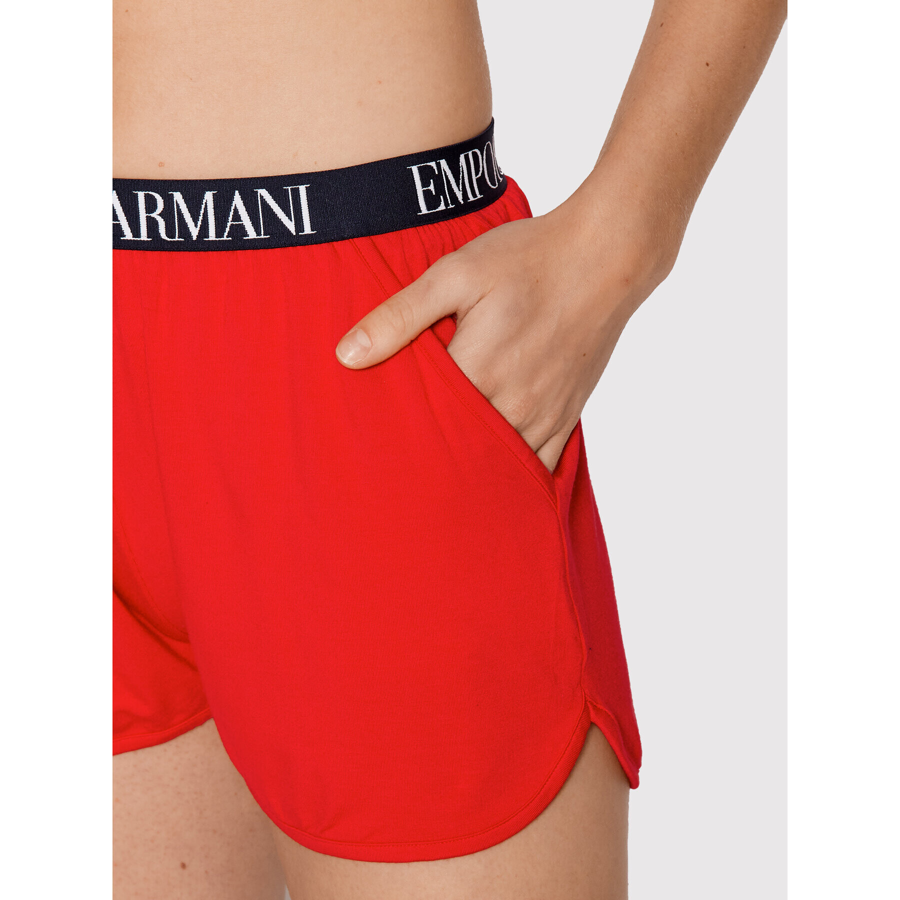 Emporio Armani Underwear Пижамени шорти 262523 2R314 00173 Червен Regular Fit - Pepit.bg