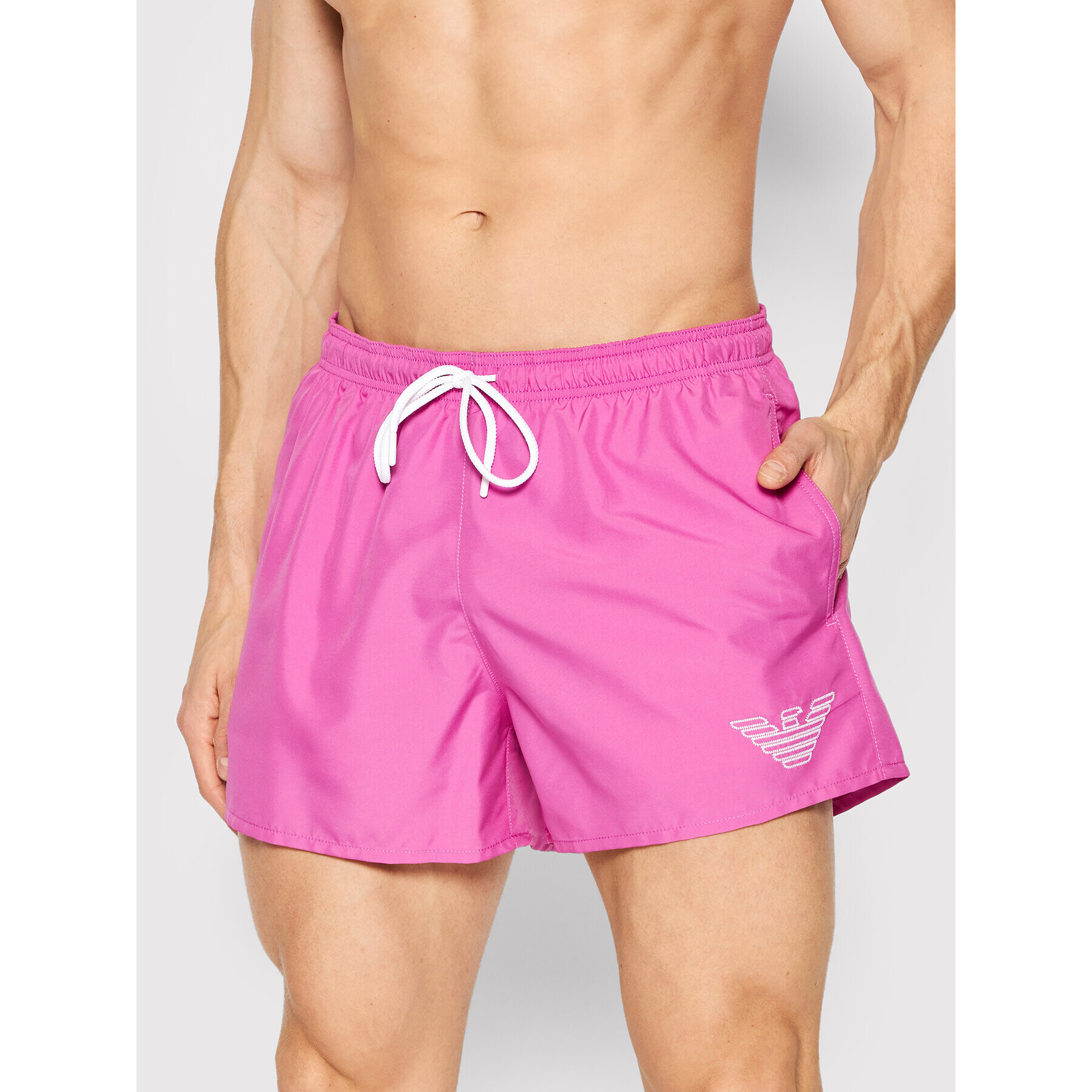 Emporio Armani Underwear Плувни шорти 211752 2R438 05873 Розов Regular Fit - Pepit.bg