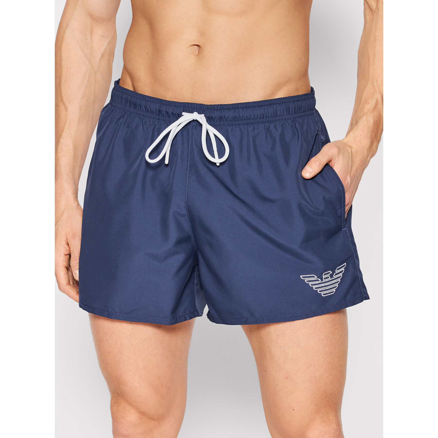 Emporio Armani Underwear Плувни шорти 211752 2R438 90535 Тъмносин Regular Fit - Pepit.bg