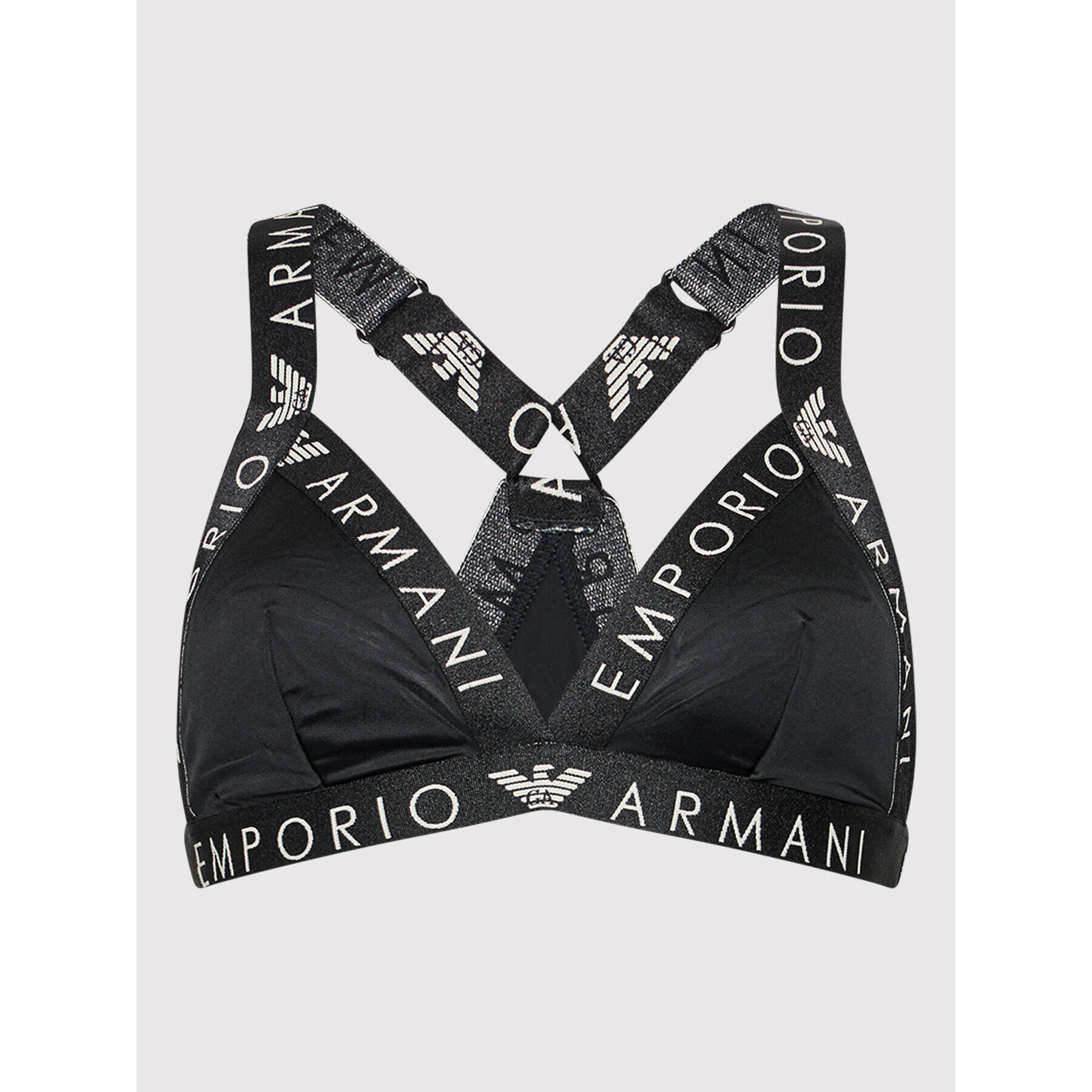 Emporio Armani Underwear Сутиен без банели 164480 1A210 00020 Черен - Pepit.bg