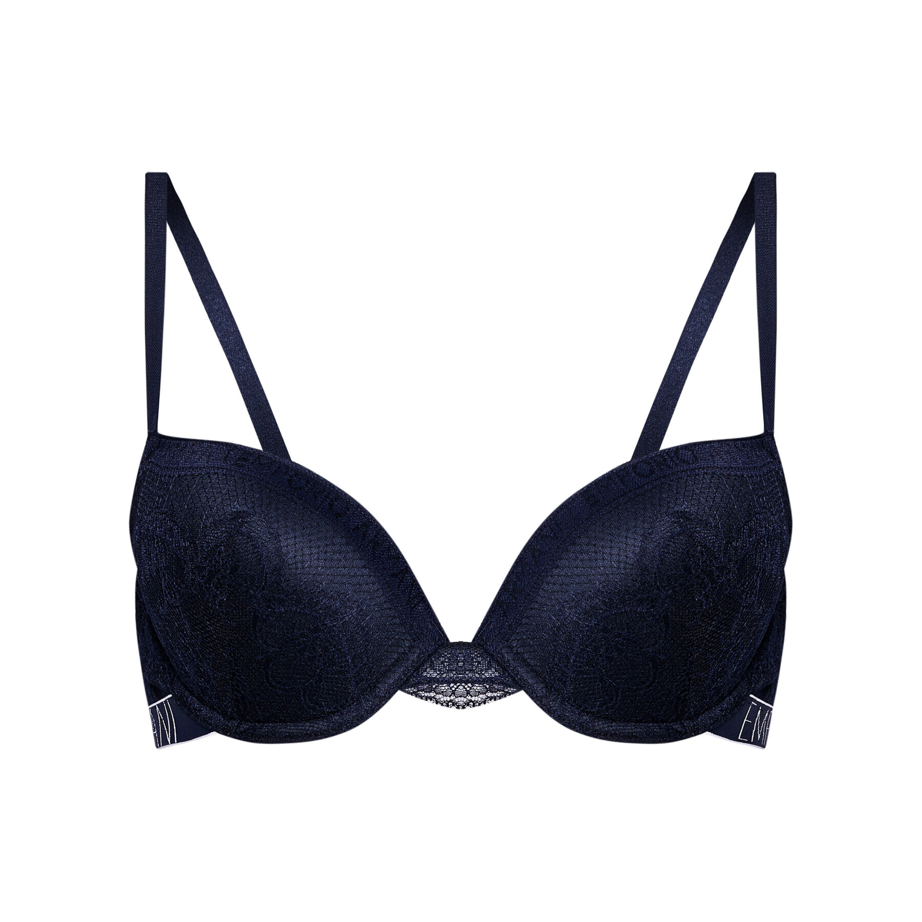 Emporio Armani Underwear Сутиен push-up 164394 1P216 00135 Тъмносин - Pepit.bg