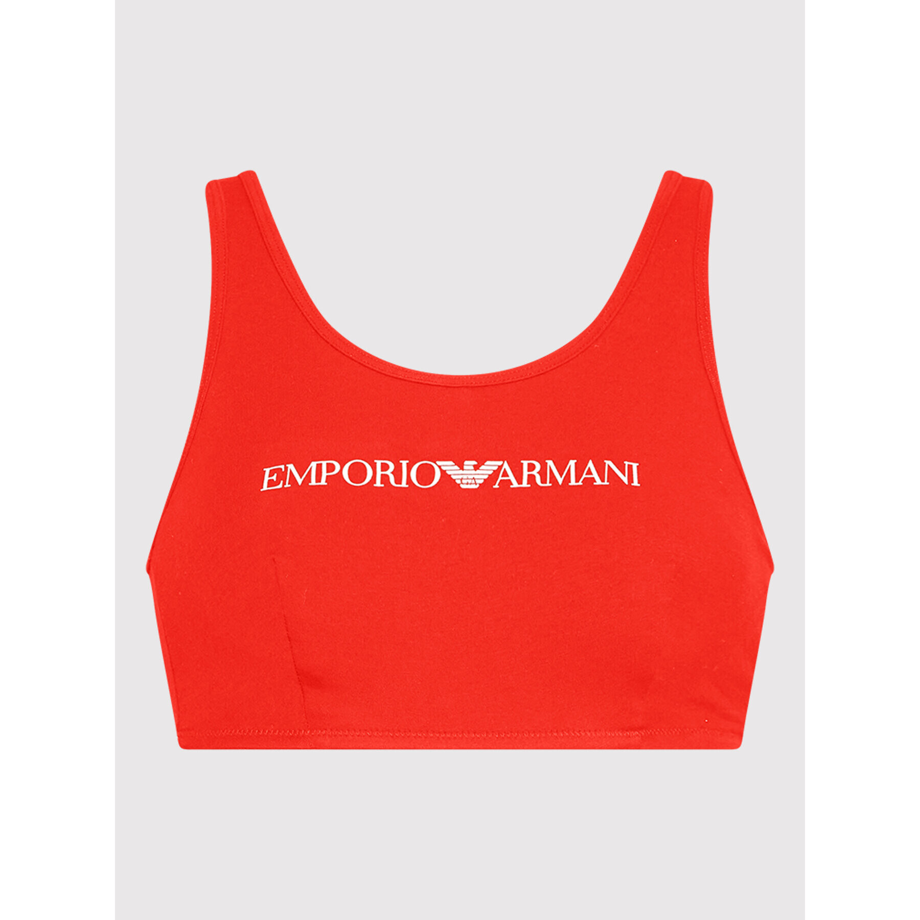 Emporio Armani Underwear Сутиен-топ 164403 2R227 04574 Червен - Pepit.bg