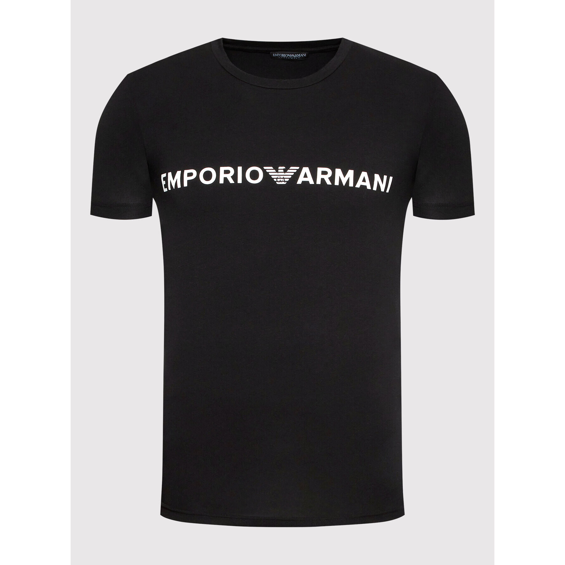 Emporio Armani Underwear Тишърт 111035 2R516 00020 Черен Regular Fit - Pepit.bg