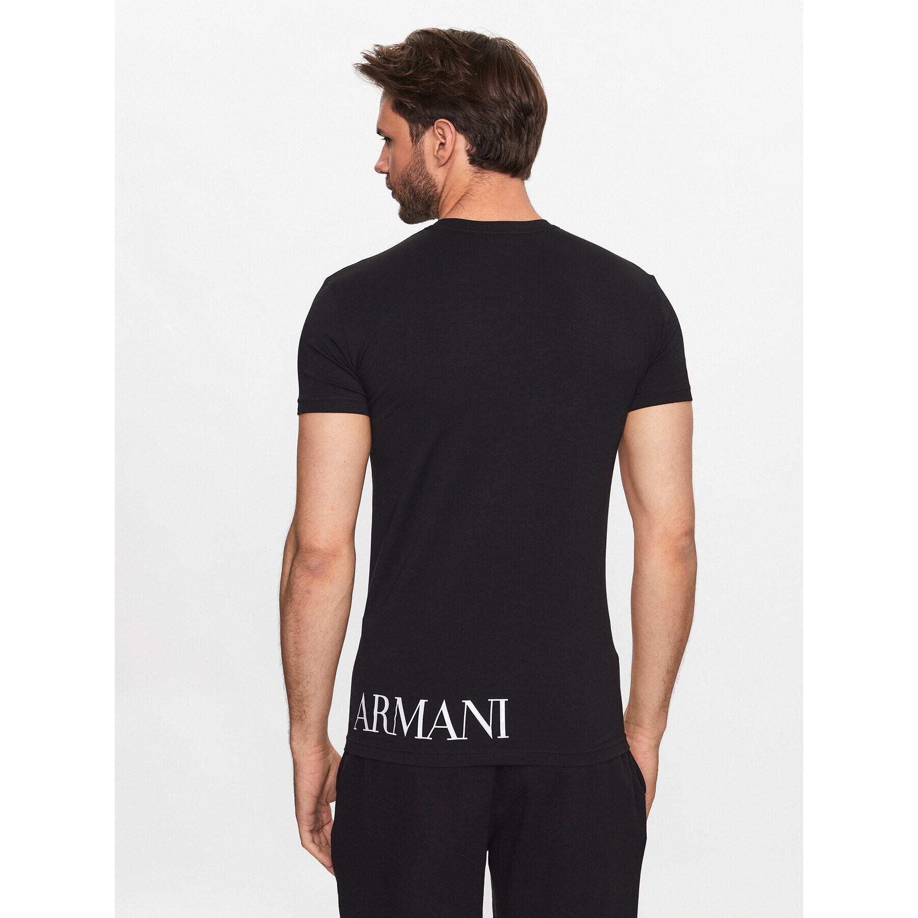 Emporio Armani Underwear Тишърт 111035 3R755 00020 Черен Regular Fit - Pepit.bg