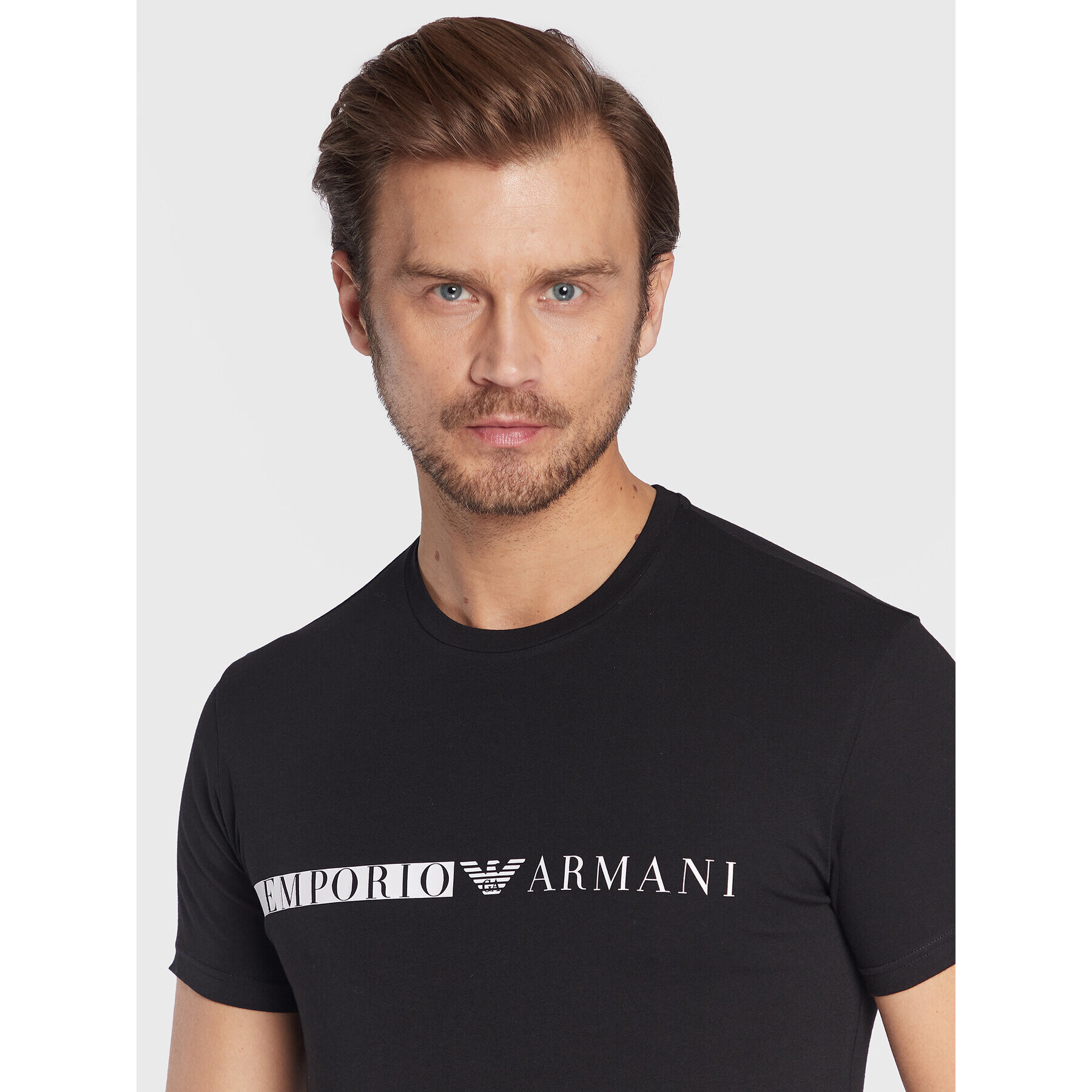 Emporio Armani Underwear Тишърт 111971 2F525 00020 Черен Regular Fit - Pepit.bg