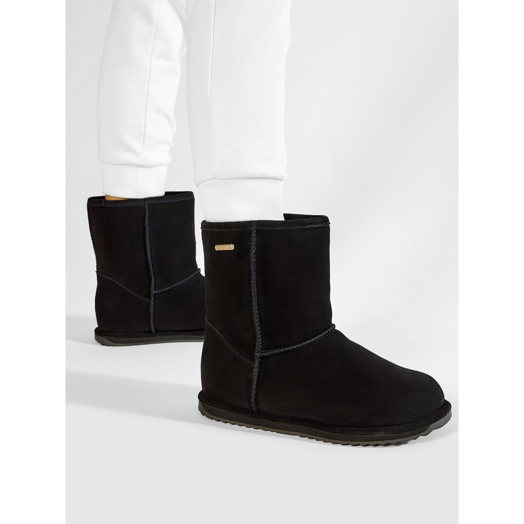EMU Australia Апрески Brumby Lo Teens T10773 Черен - Pepit.bg
