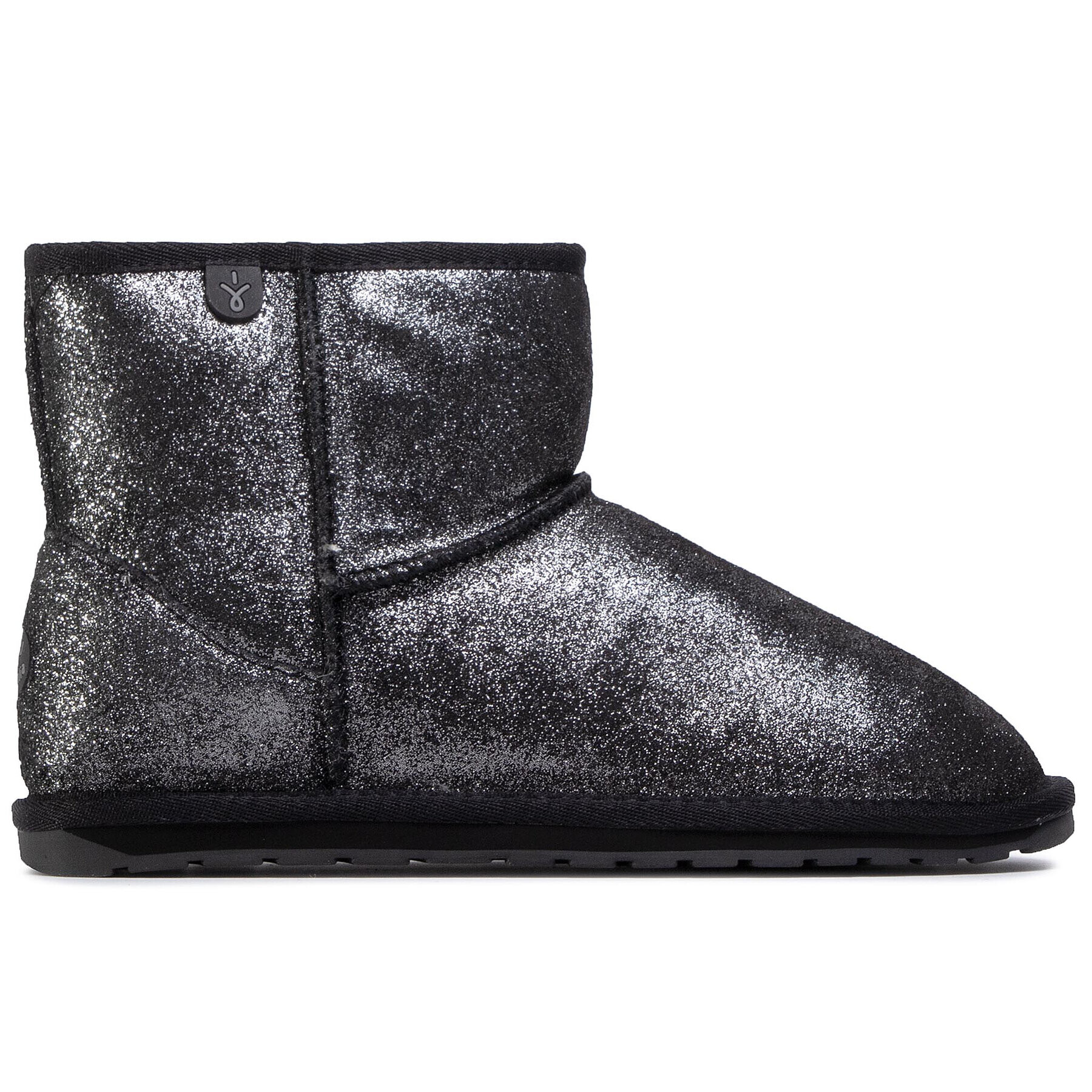 EMU Australia Апрески Wallaby Mini Metallic Teens T12358 Черен - Pepit.bg