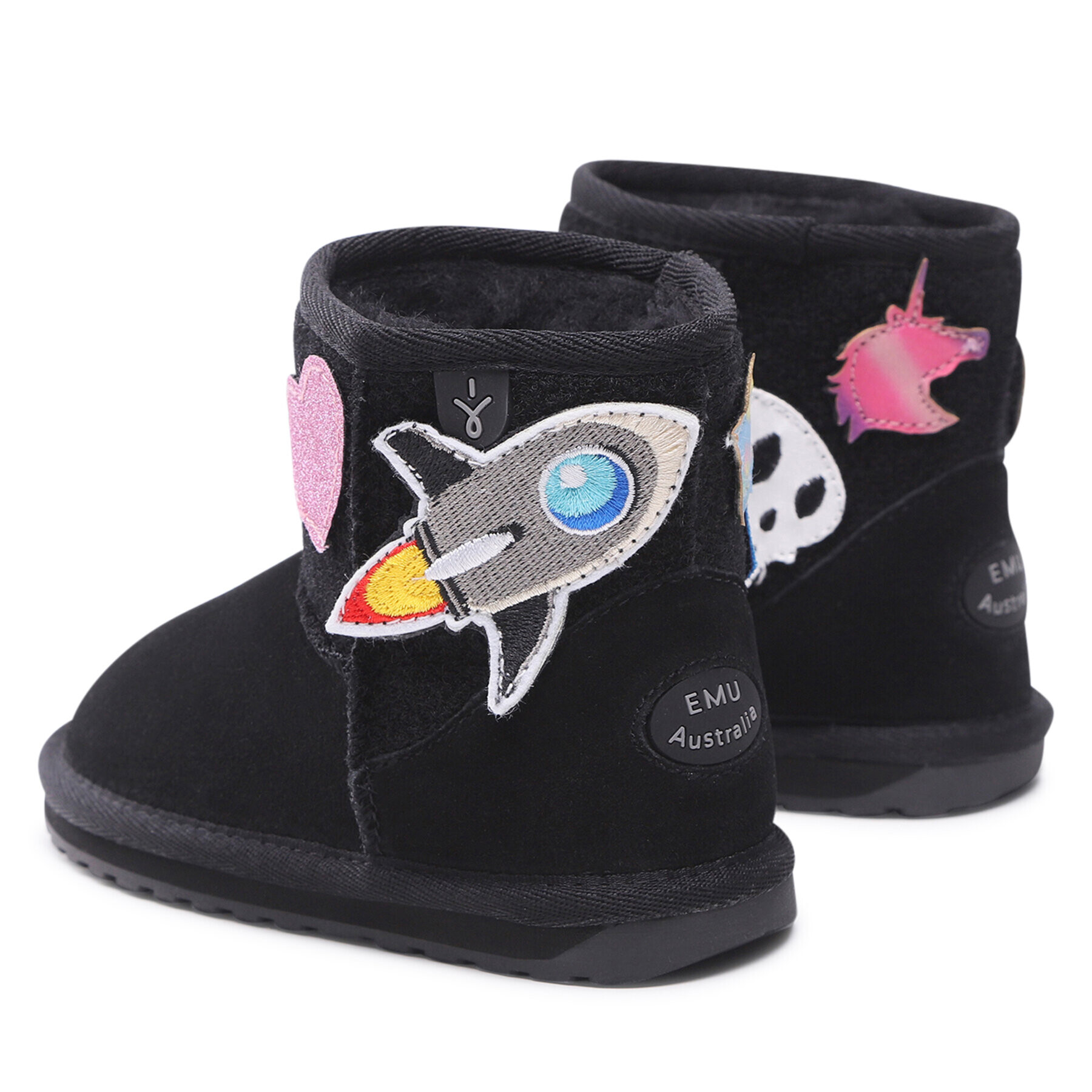 EMU Australia Апрески Wallaby Mini Play K12748 Черен - Pepit.bg