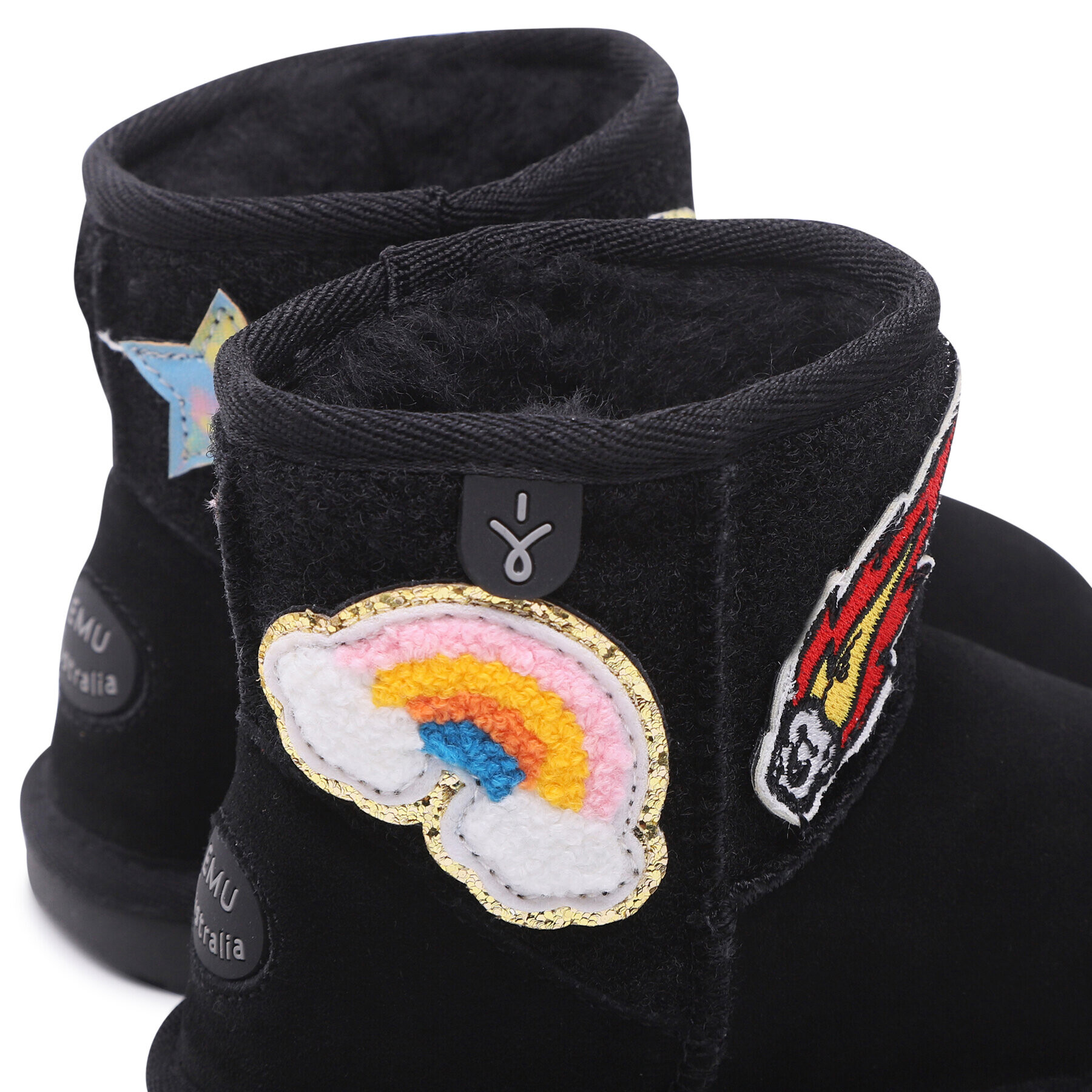 EMU Australia Апрески Wallaby Mini Play K12748 Черен - Pepit.bg