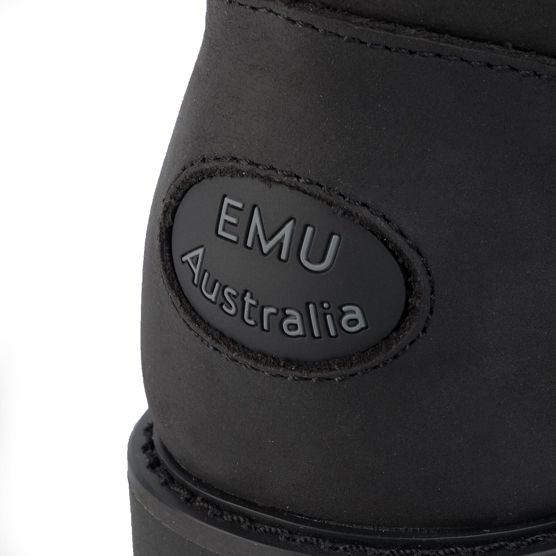 EMU Australia Боти Gravelly Leather W12131 Черен - Pepit.bg