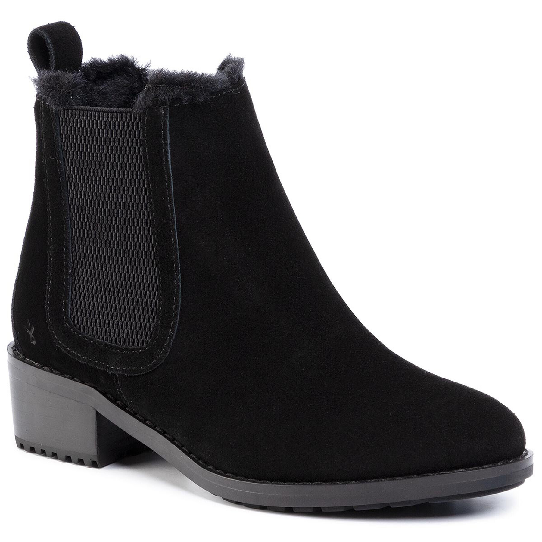 EMU Australia Боти тип челси Ellin Suede W12255 Черен - Pepit.bg