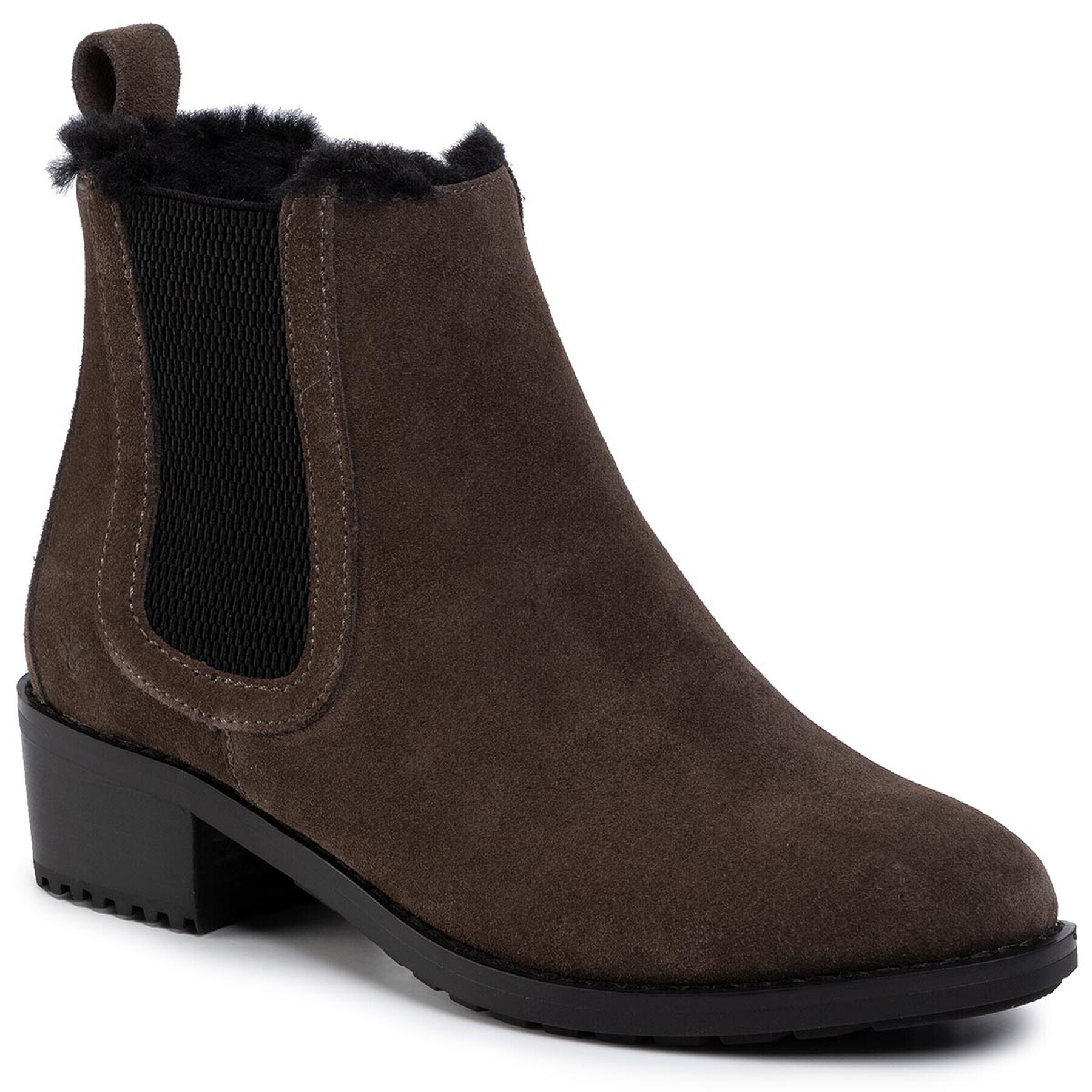EMU Australia Боти тип челси Ellin Suede W12255 Кафяв - Pepit.bg