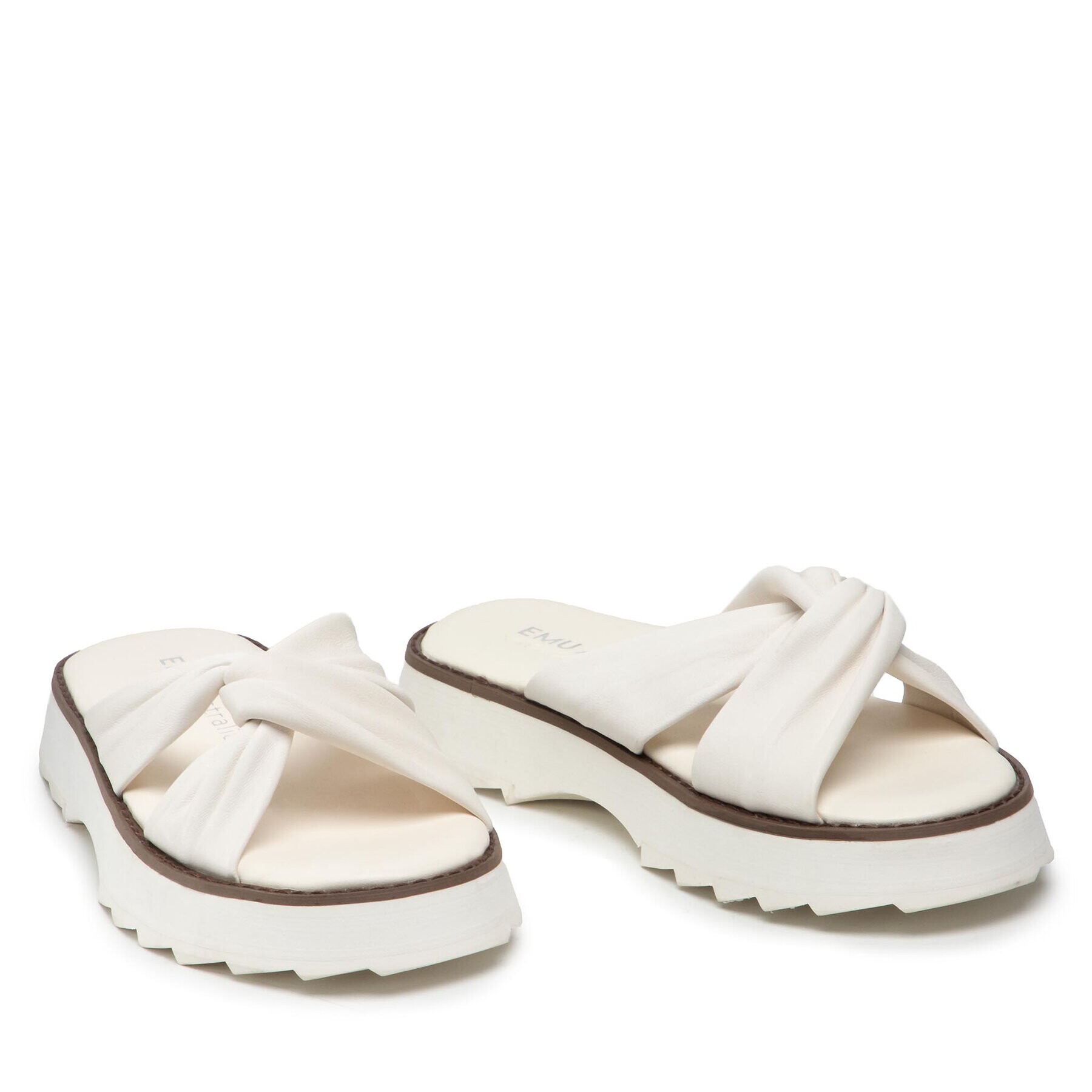 EMU Australia Чехли Silky W12702 Бял - Pepit.bg