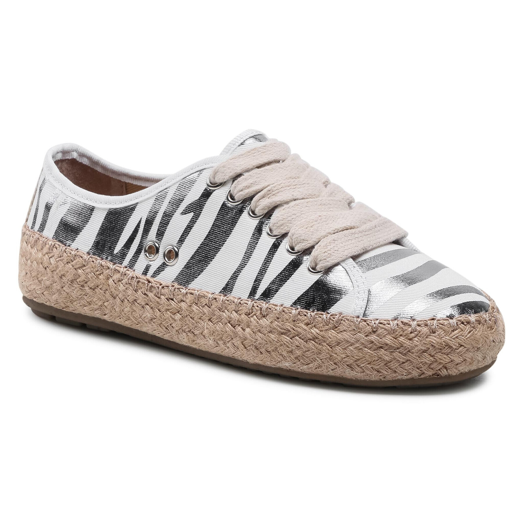 EMU Australia Еспадрили Agonis Zebra W12550 Бял - Pepit.bg