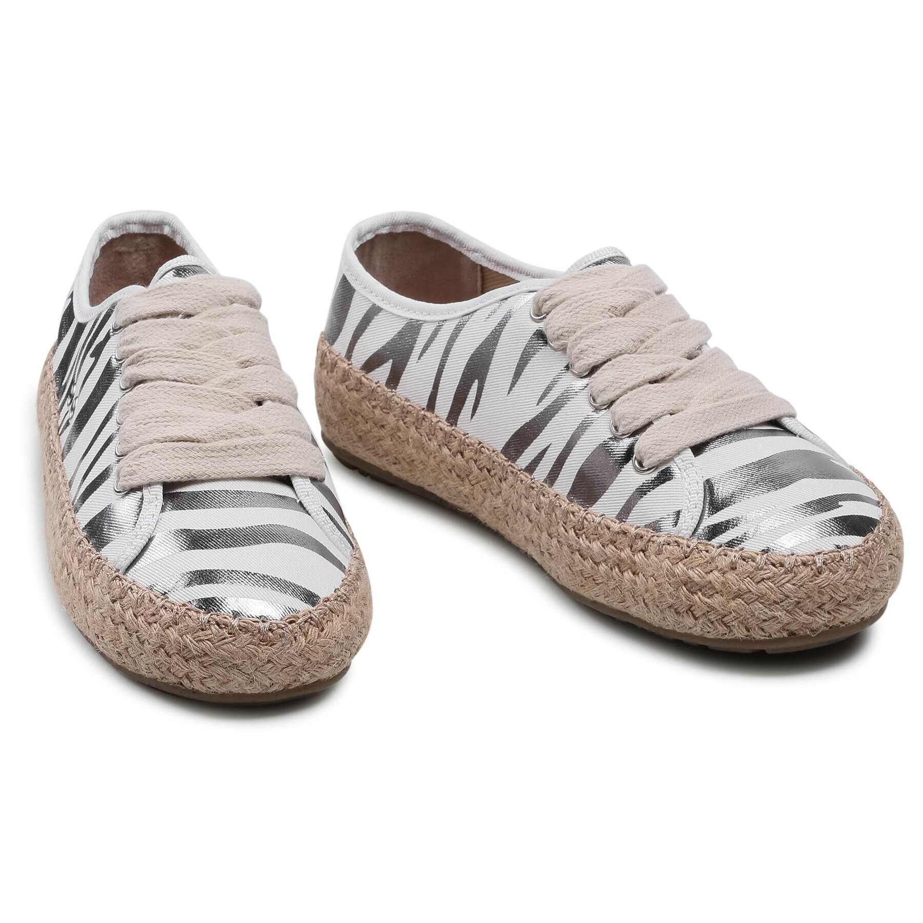 EMU Australia Еспадрили Agonis Zebra W12550 Бял - Pepit.bg