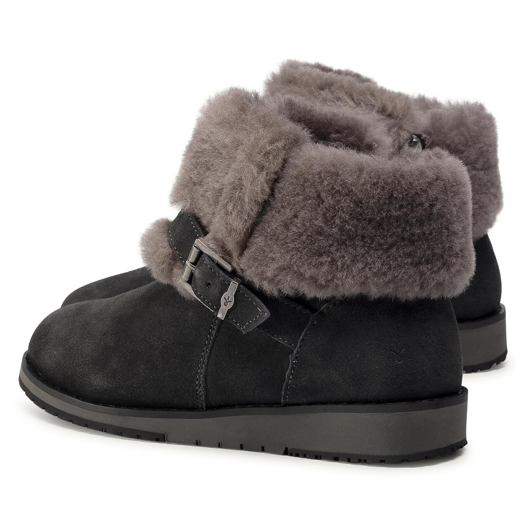 EMU Australia Обувки Oxley Fur Cuff W11698 Сив - Pepit.bg