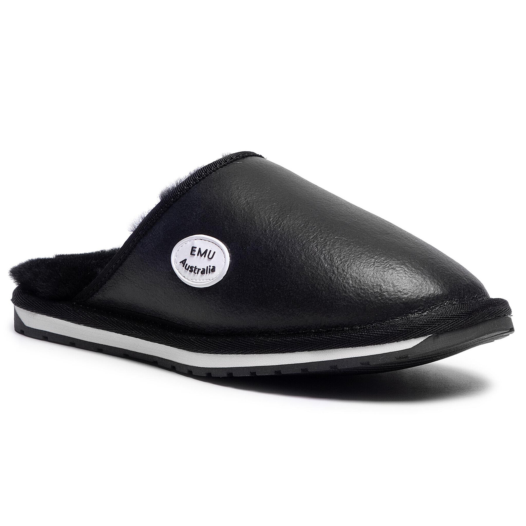 EMU Australia Пантофи Joy Crackle W12375 Черен - Pepit.bg