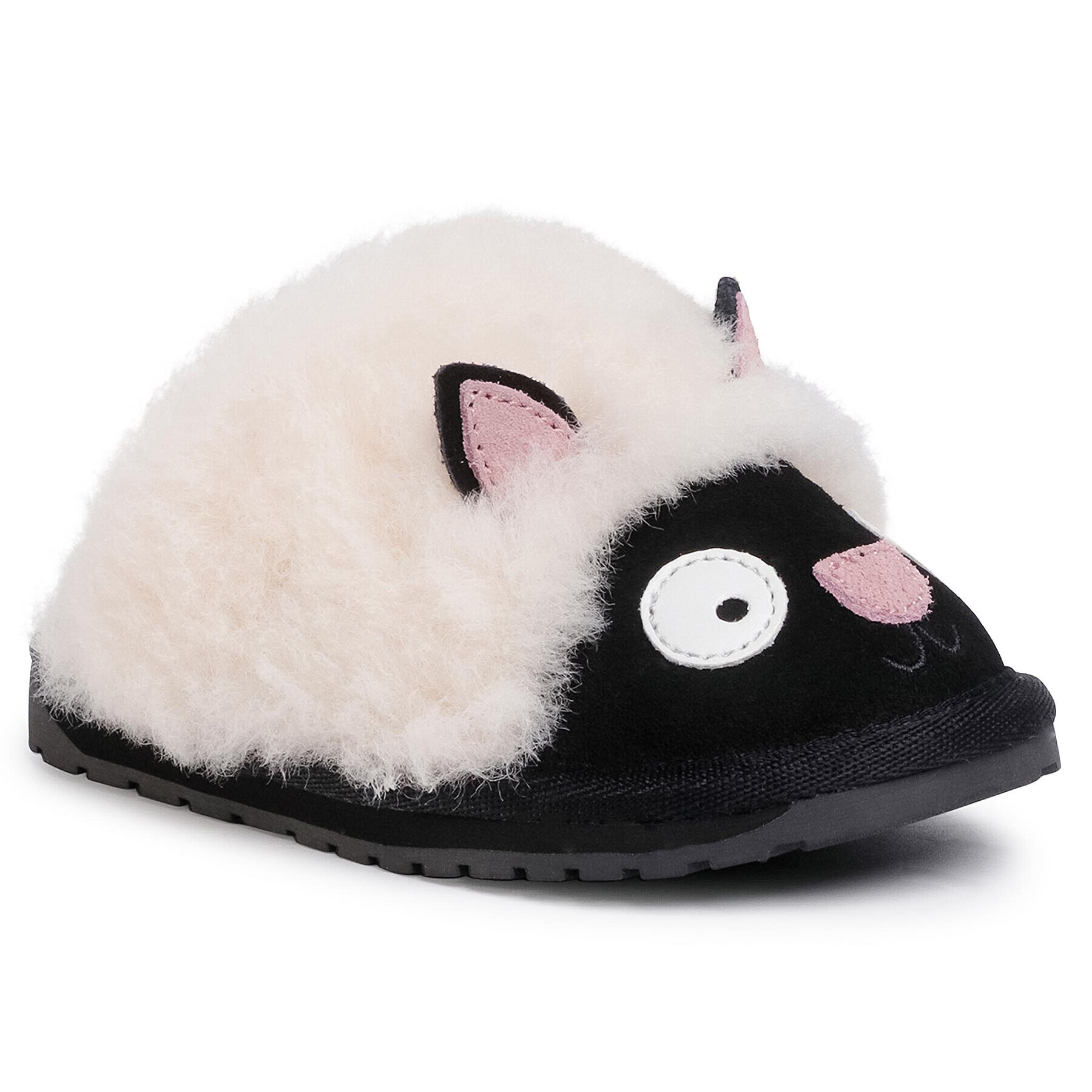 EMU Australia Пантофи Lamb Slipper K12351 Черен - Pepit.bg