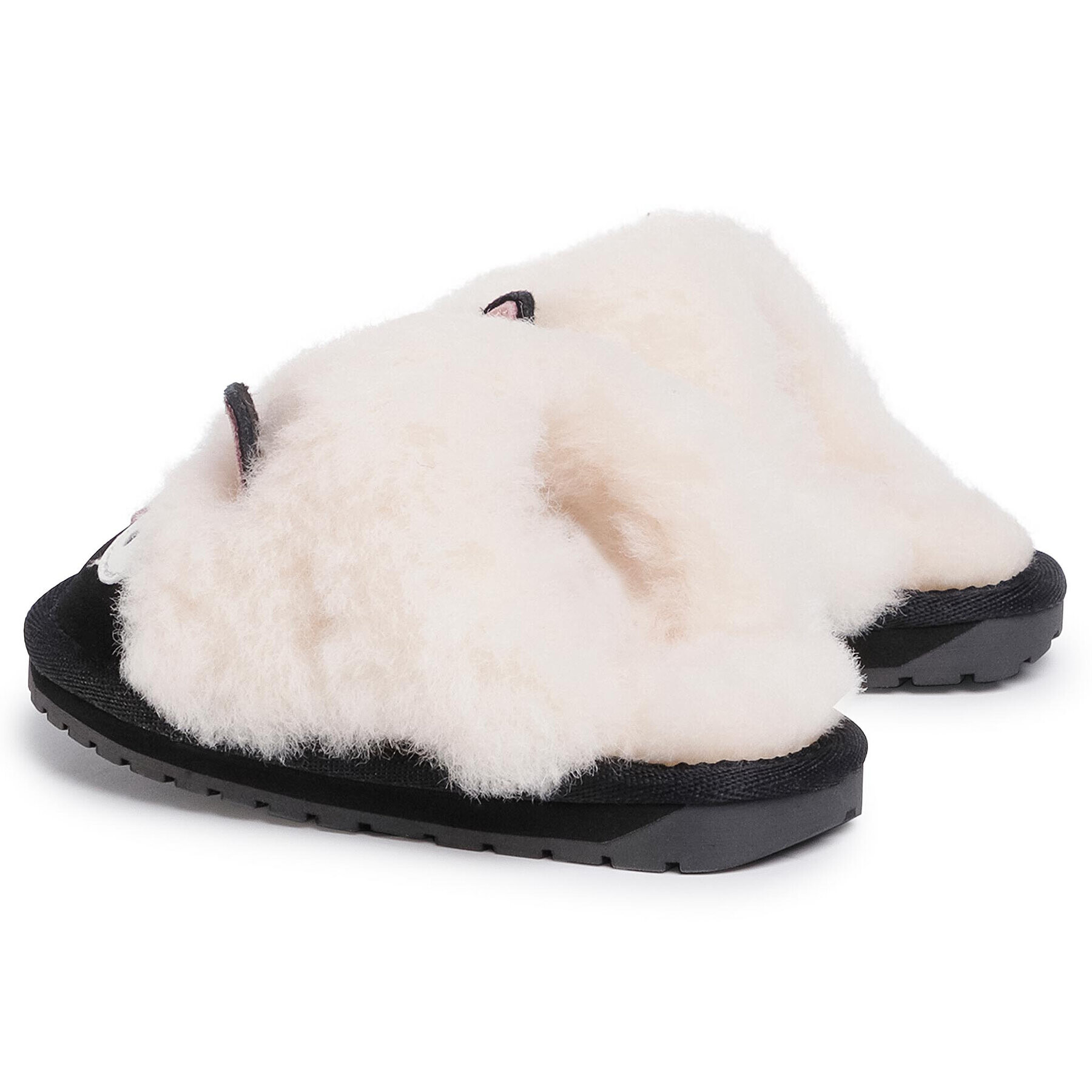 EMU Australia Пантофи Lamb Slipper K12351 Черен - Pepit.bg