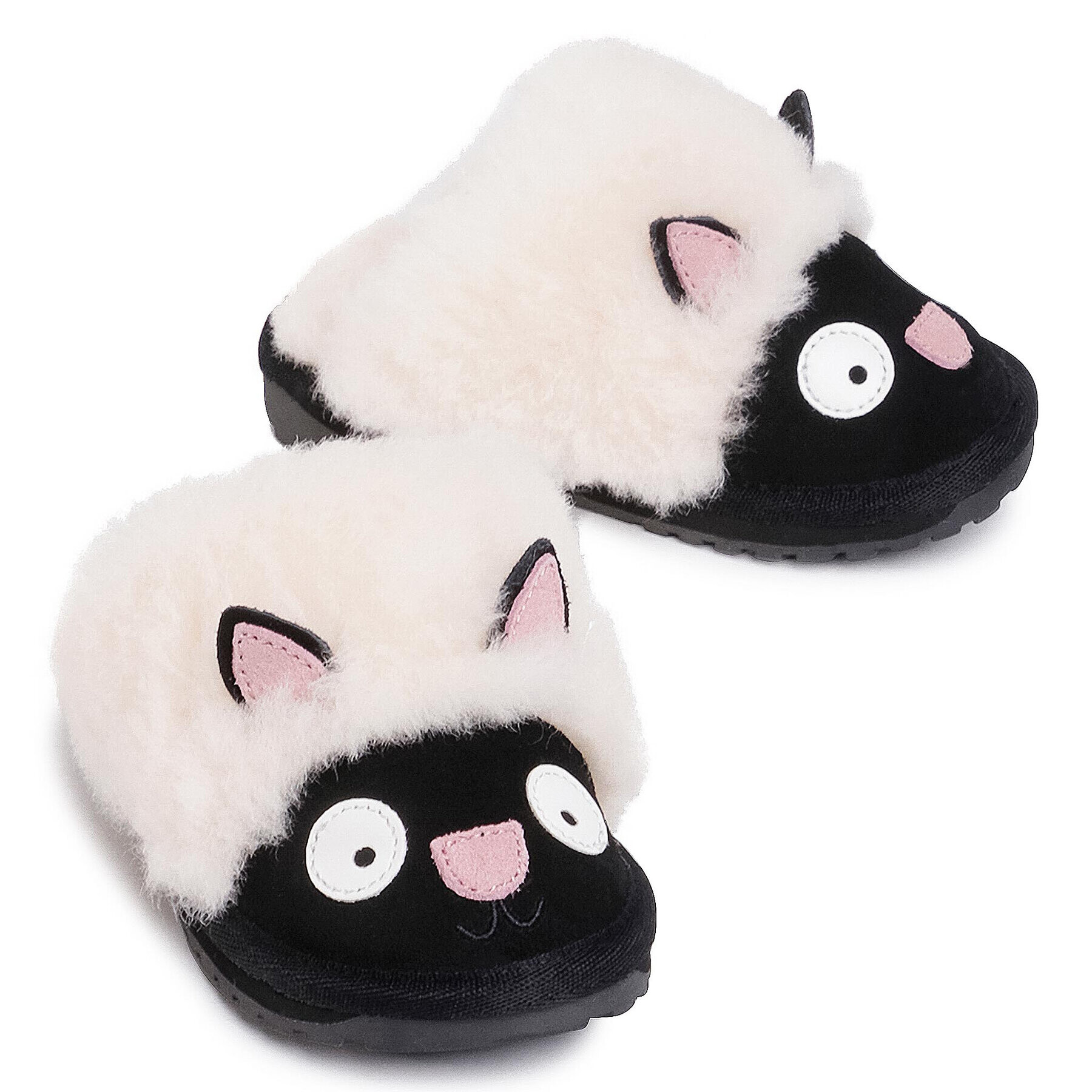 EMU Australia Пантофи Lamb Slipper K12351 Черен - Pepit.bg