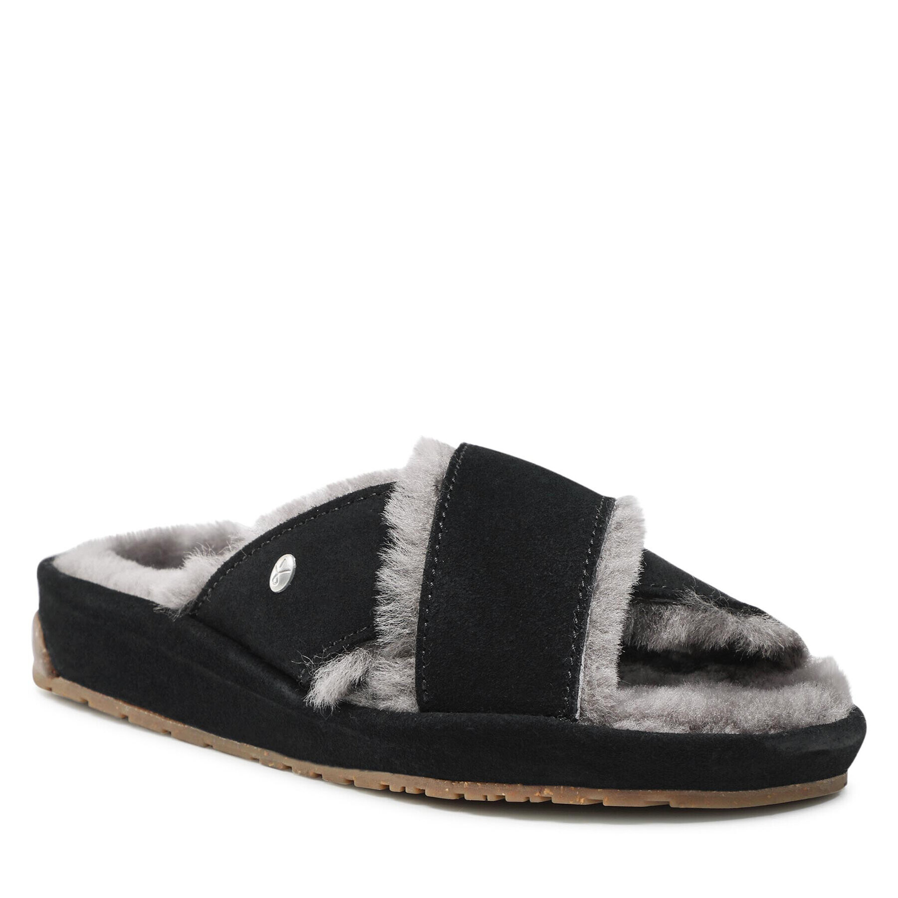 EMU Australia Пантофи Mayberry Corky W12668 Черен - Pepit.bg