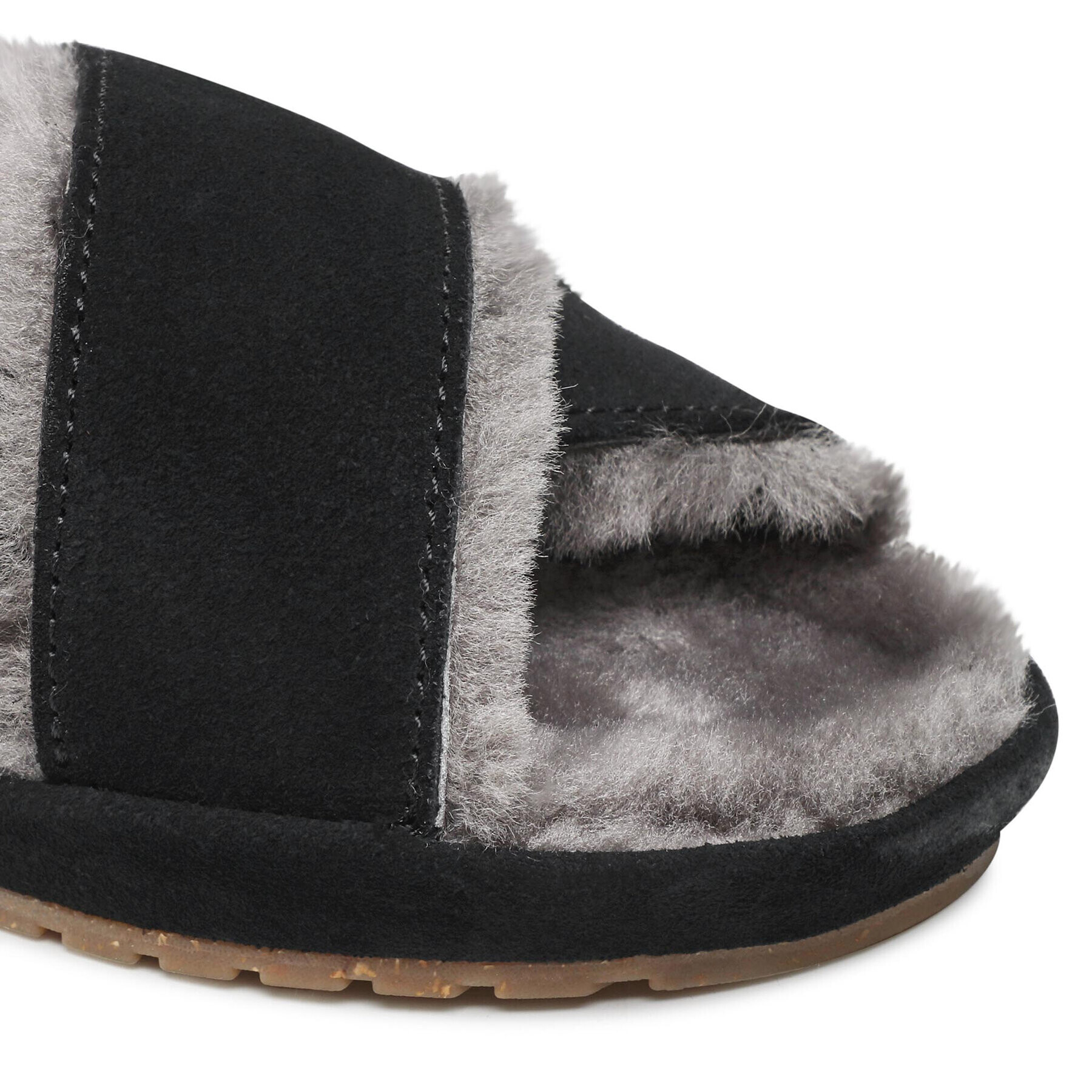 EMU Australia Пантофи Mayberry Corky W12668 Черен - Pepit.bg