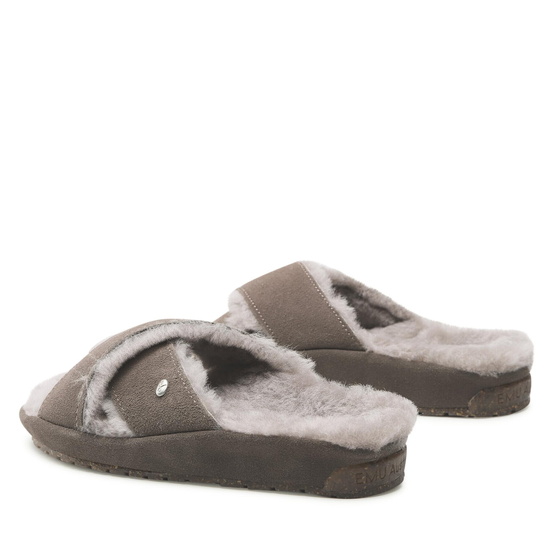 EMU Australia Пантофи Mayberry Corky W12668 Сив - Pepit.bg