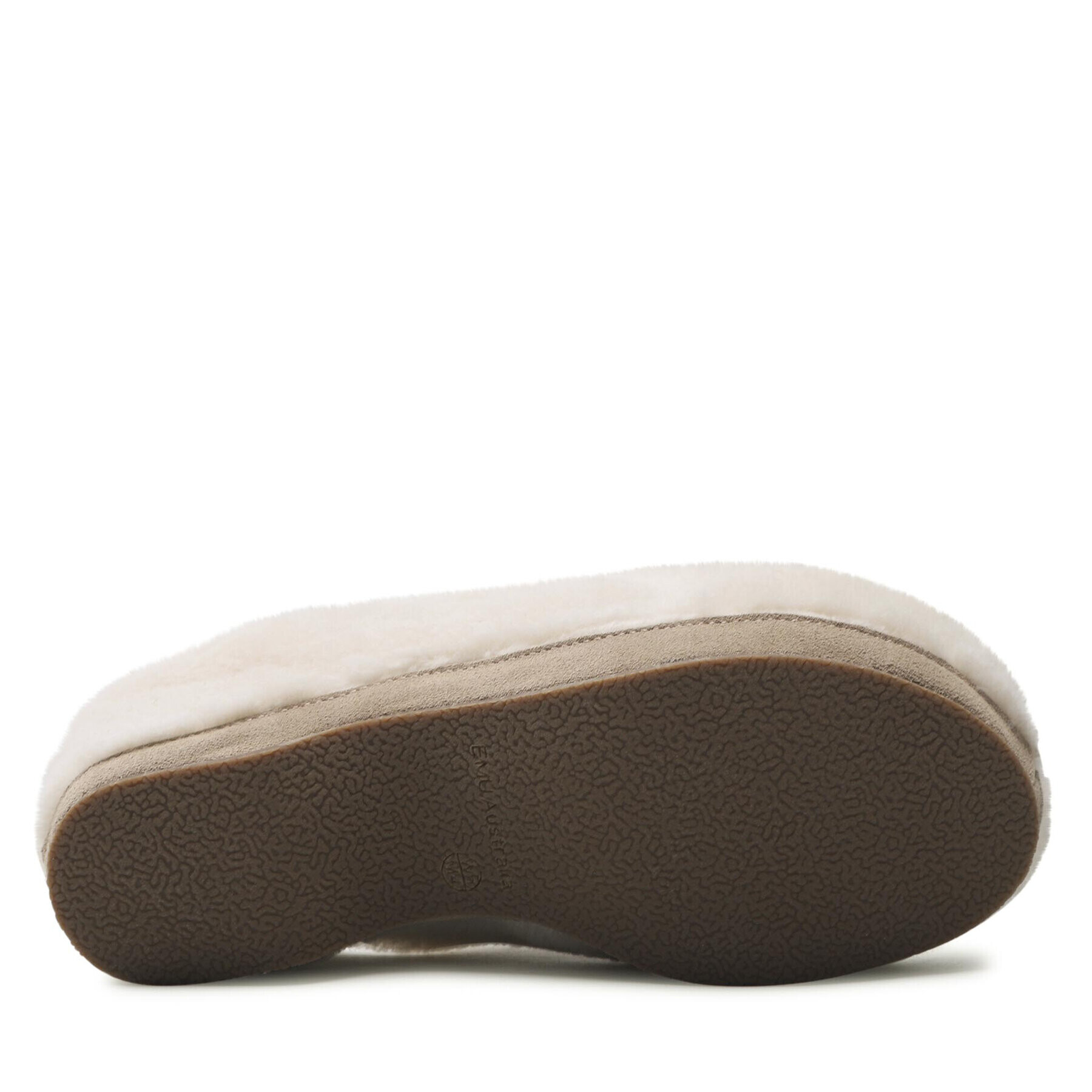 EMU Australia Пантофи Nahn Teddy Wool W12800 Бял - Pepit.bg