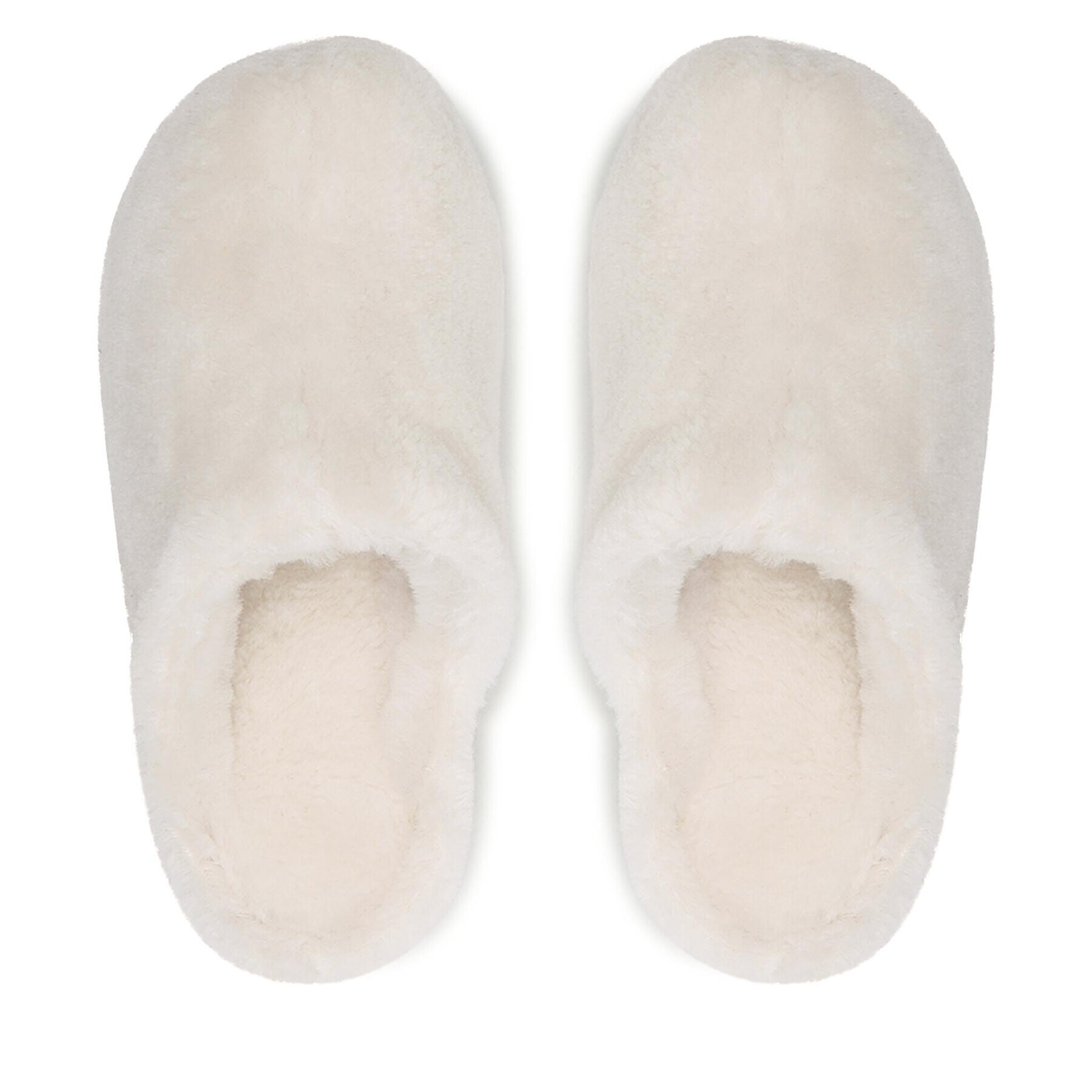 EMU Australia Пантофи Nahn Teddy Wool W12800 Бял - Pepit.bg