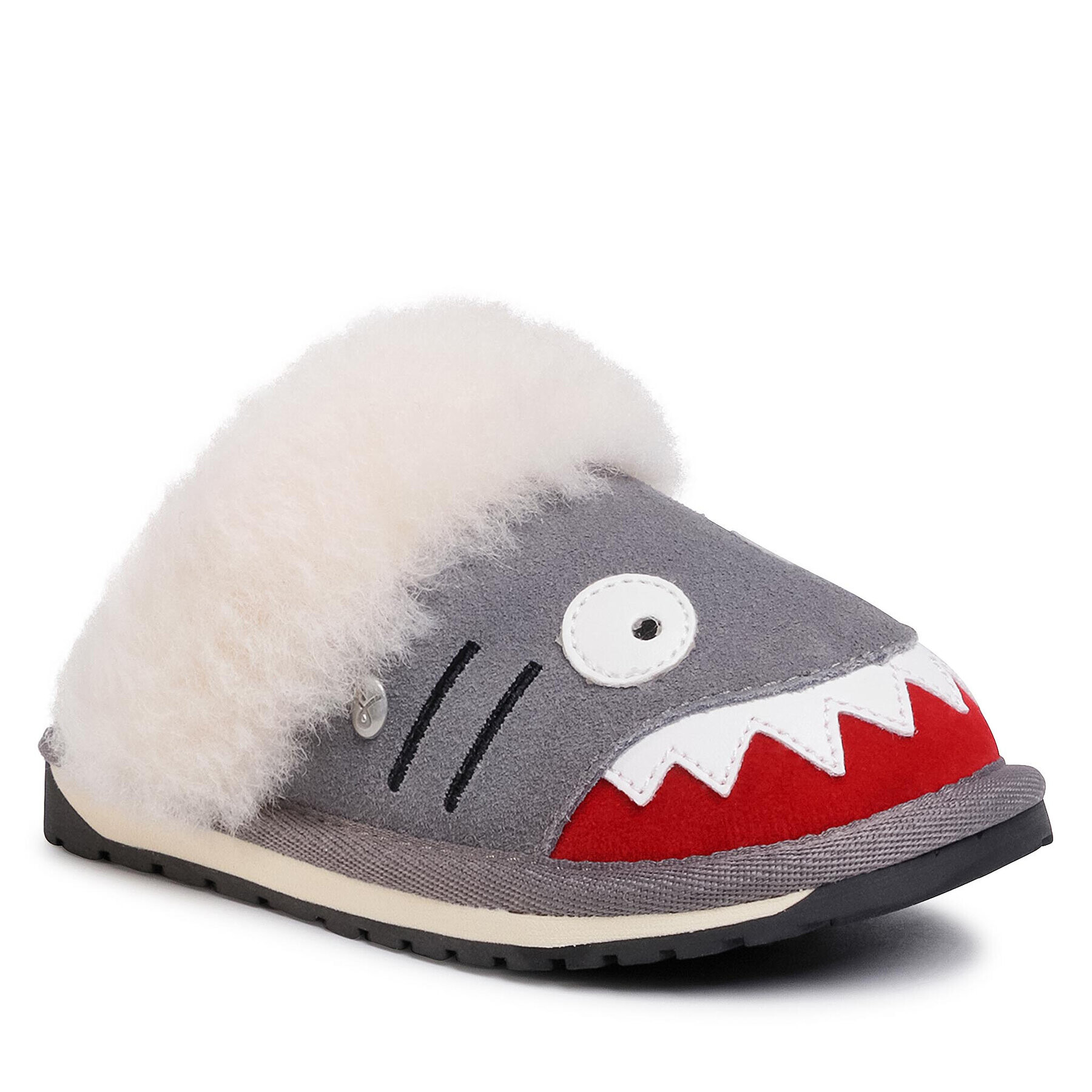 EMU Australia Пантофи Shark Slipper K12436 Сив - Pepit.bg