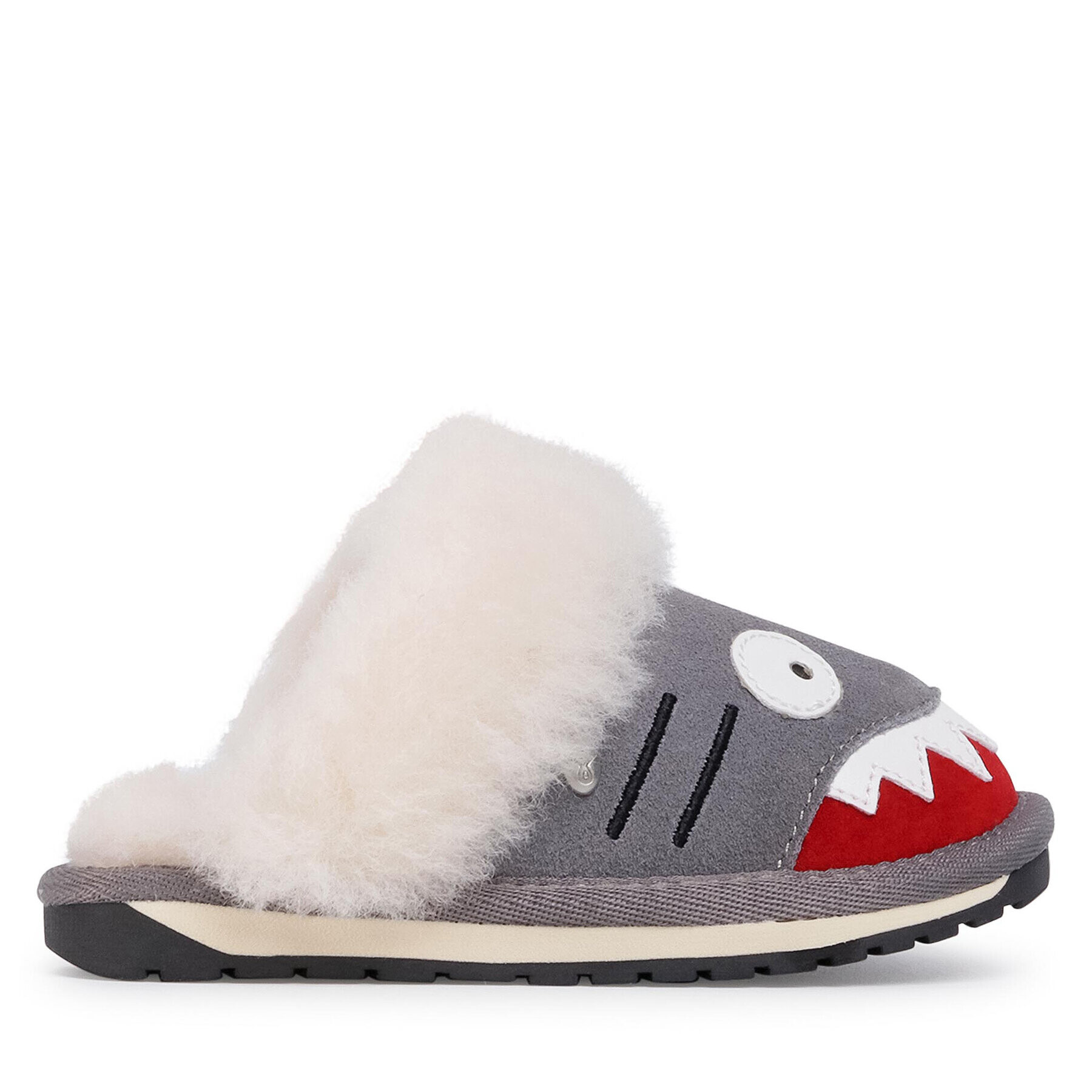 EMU Australia Пантофи Shark Slipper K12436 Сив - Pepit.bg