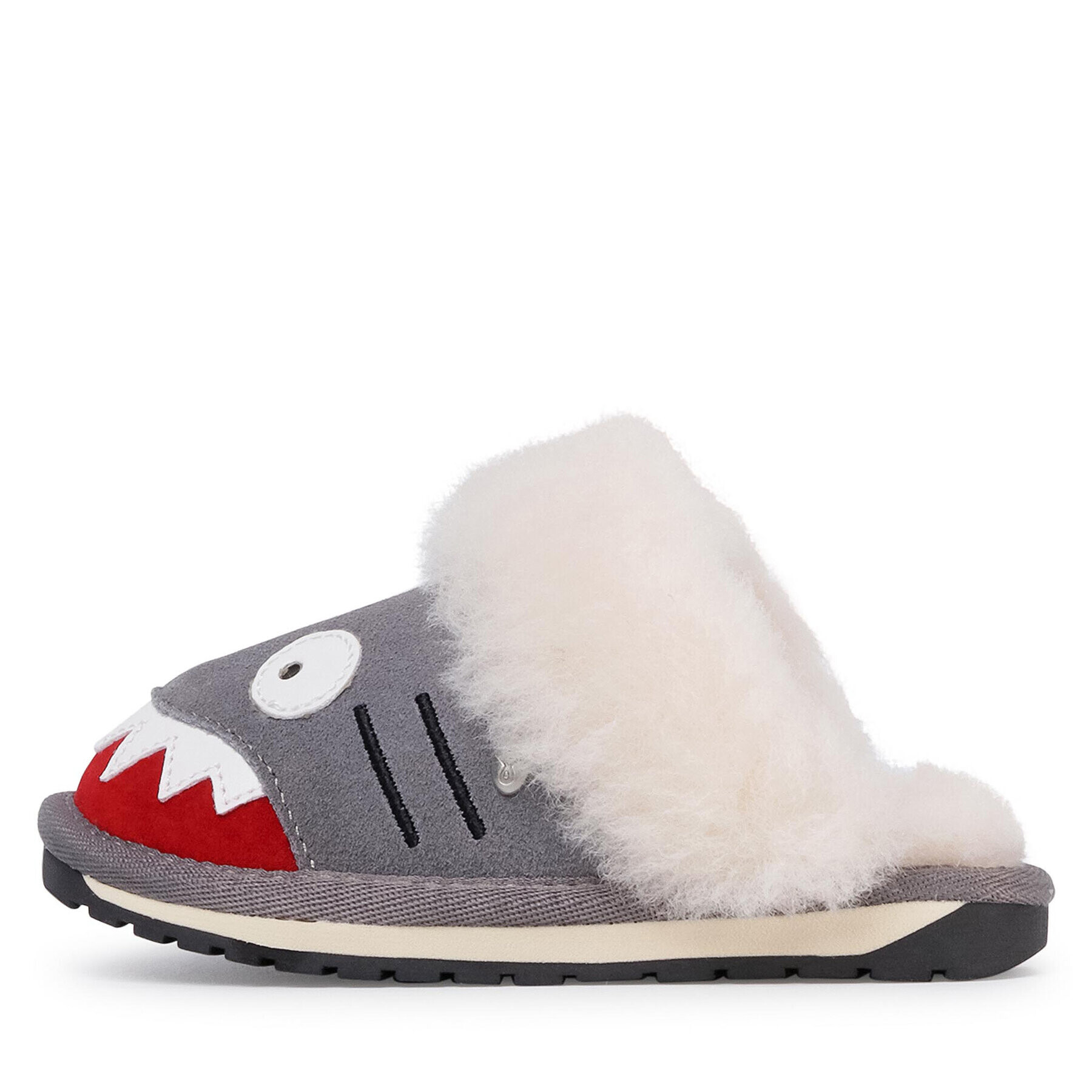 EMU Australia Пантофи Shark Slipper K12436 Сив - Pepit.bg