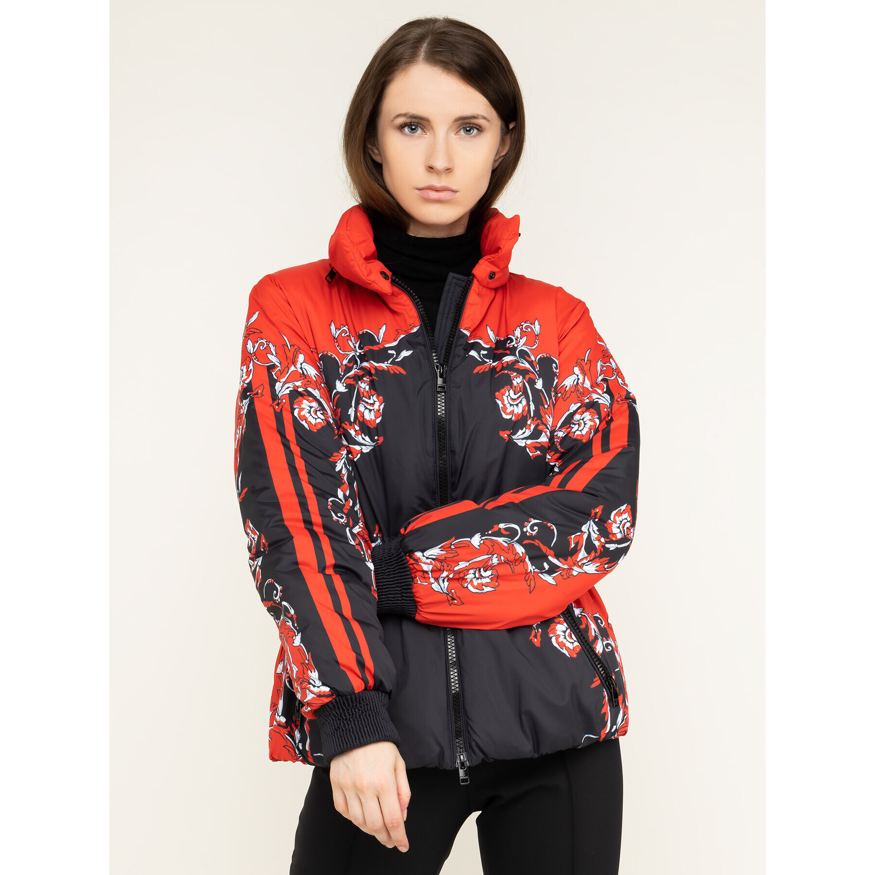 Escada Sport Пухено яке Mafroelle 5031220 Червен Regular Fit - Pepit.bg