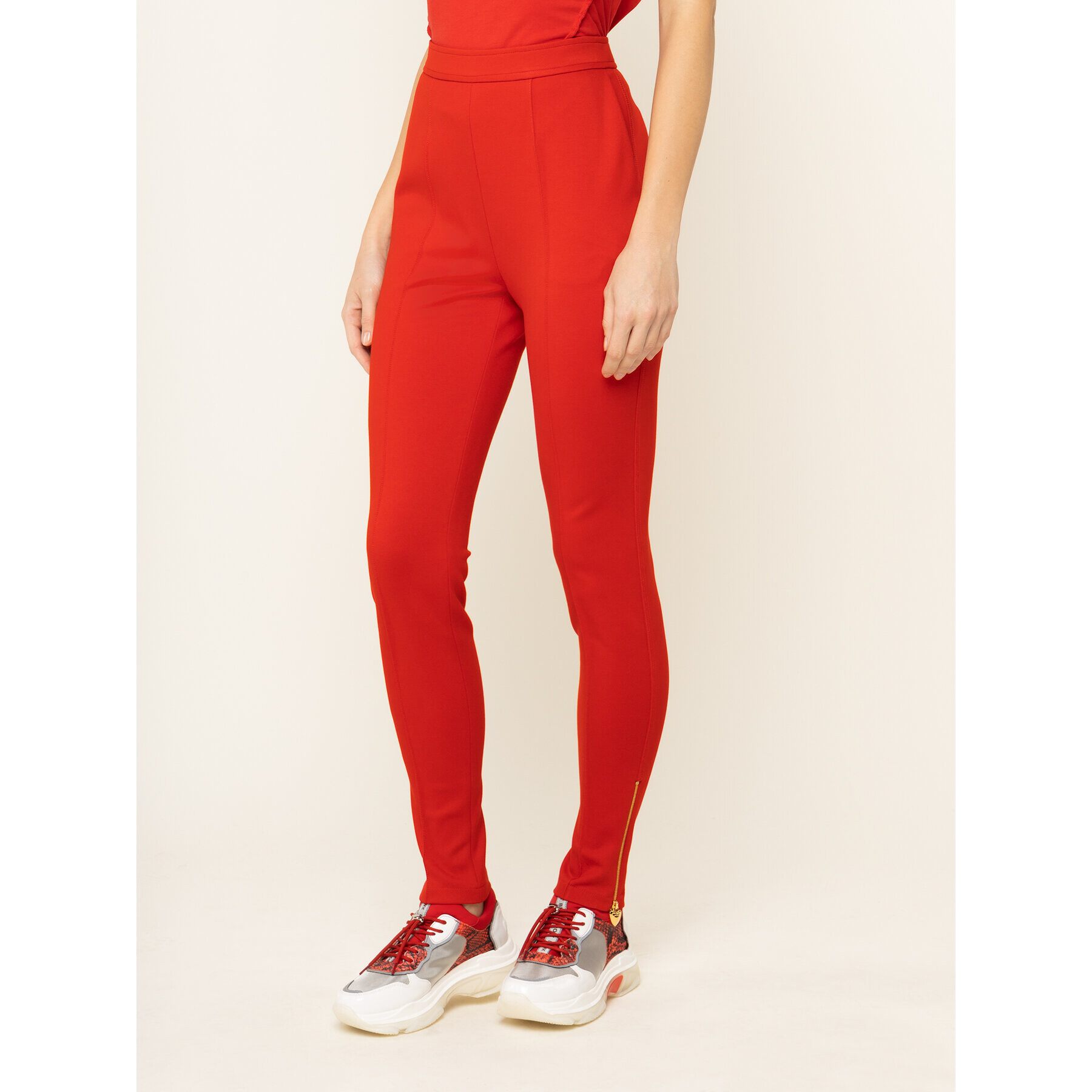 Escada Sport Текстилни панталони RITA ORA Talicia 5032308 Червен Regular Fit - Pepit.bg