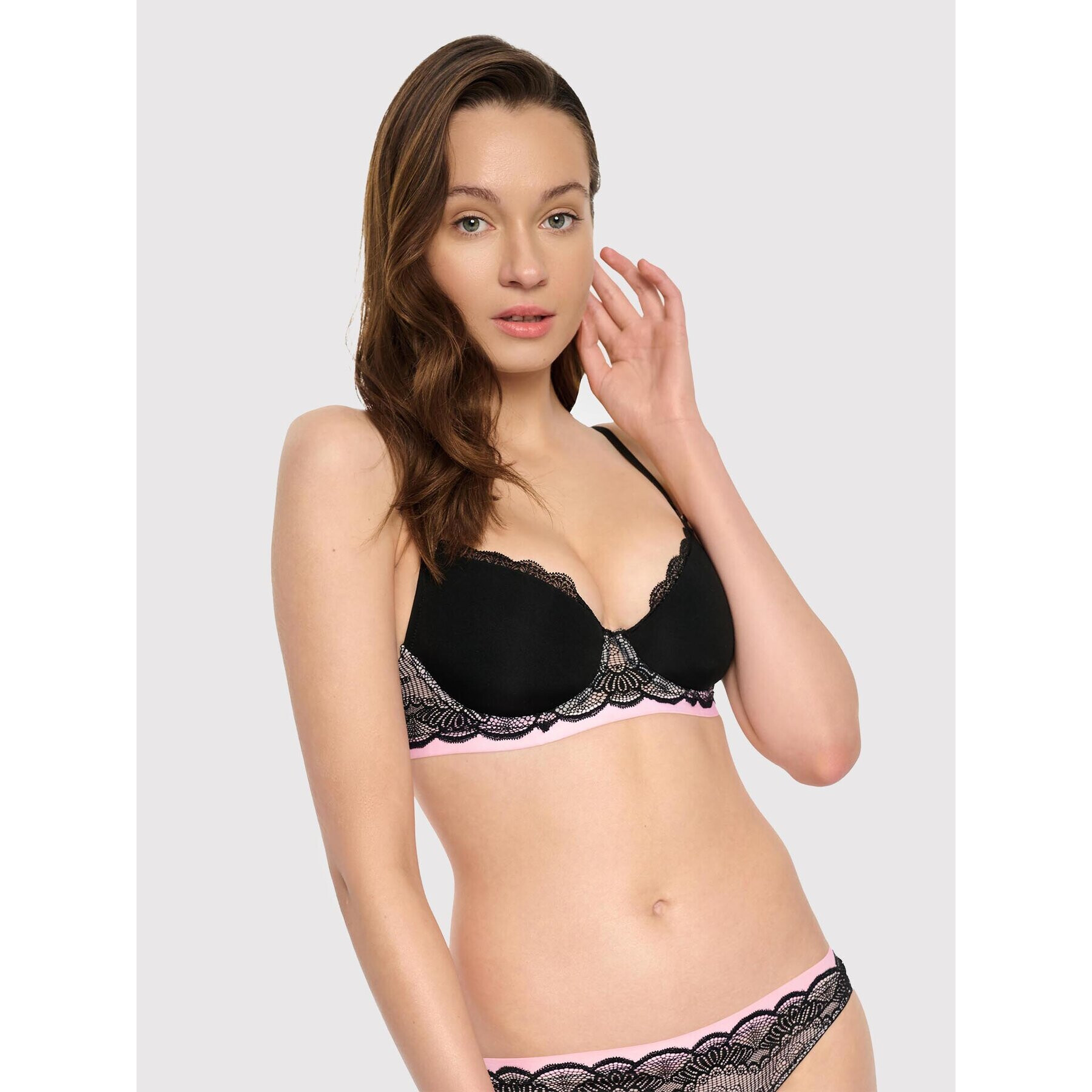 Esotiq Сутиен push-up Salome 39472 Черен - Pepit.bg