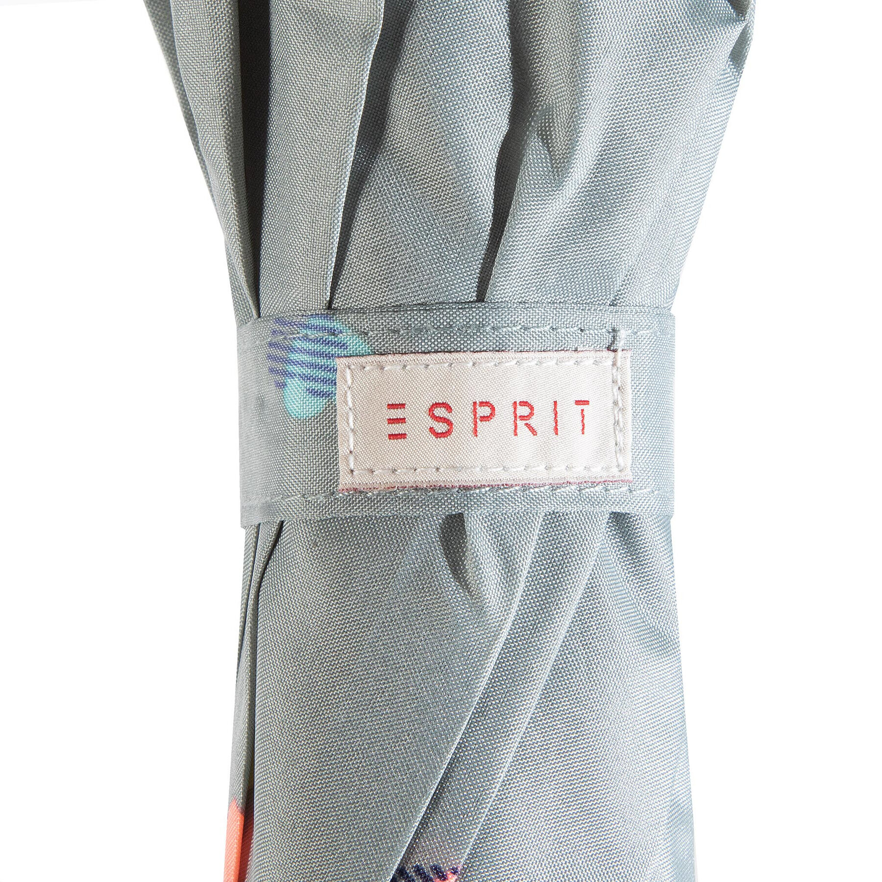 Esprit Чадър Long Ac In Love 53298 Сив - Pepit.bg
