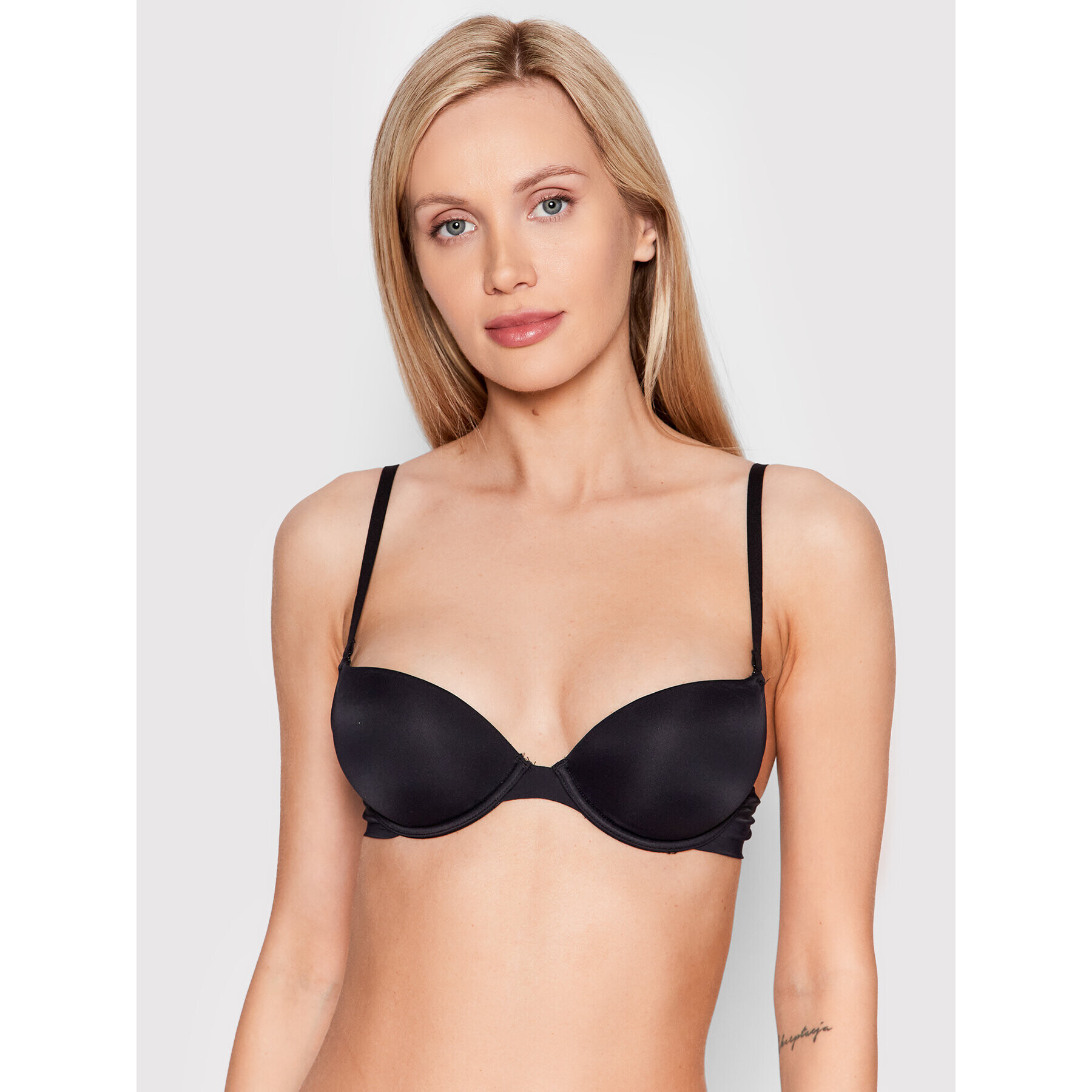 Etam Сутиен push-up Pure Fit Magic Up 6399897 Черен - Pepit.bg