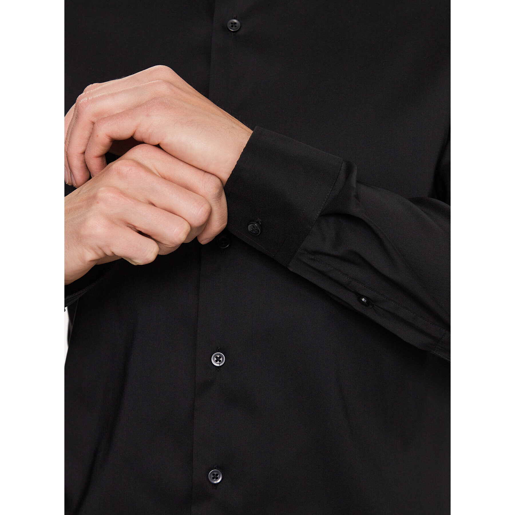 Eterna Риза 3377/F170 Черен Slim Fit - Pepit.bg
