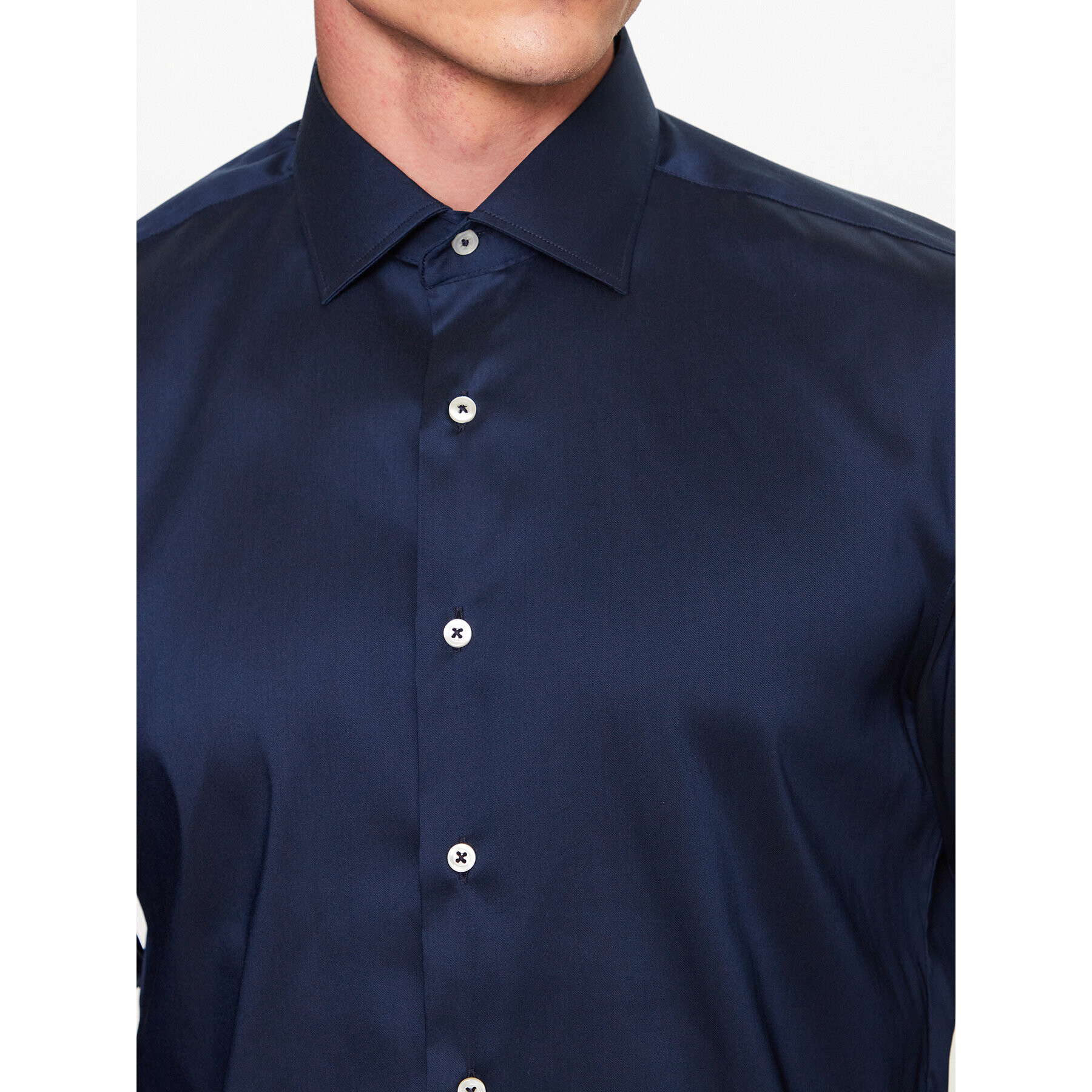 Eterna Риза 3377/F170 Тъмносин Slim Fit - Pepit.bg