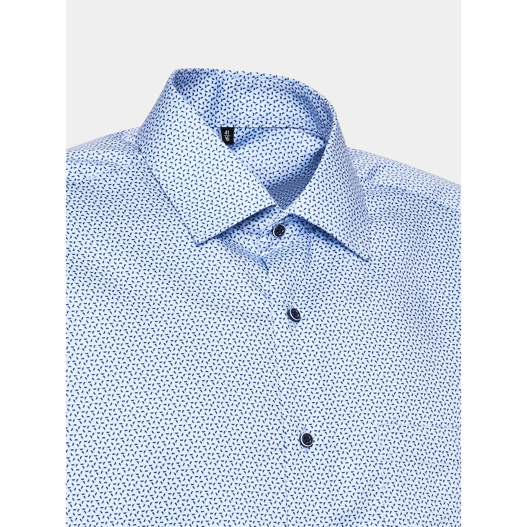 Eterna Риза 4125/C19P Син Modern Fit - Pepit.bg
