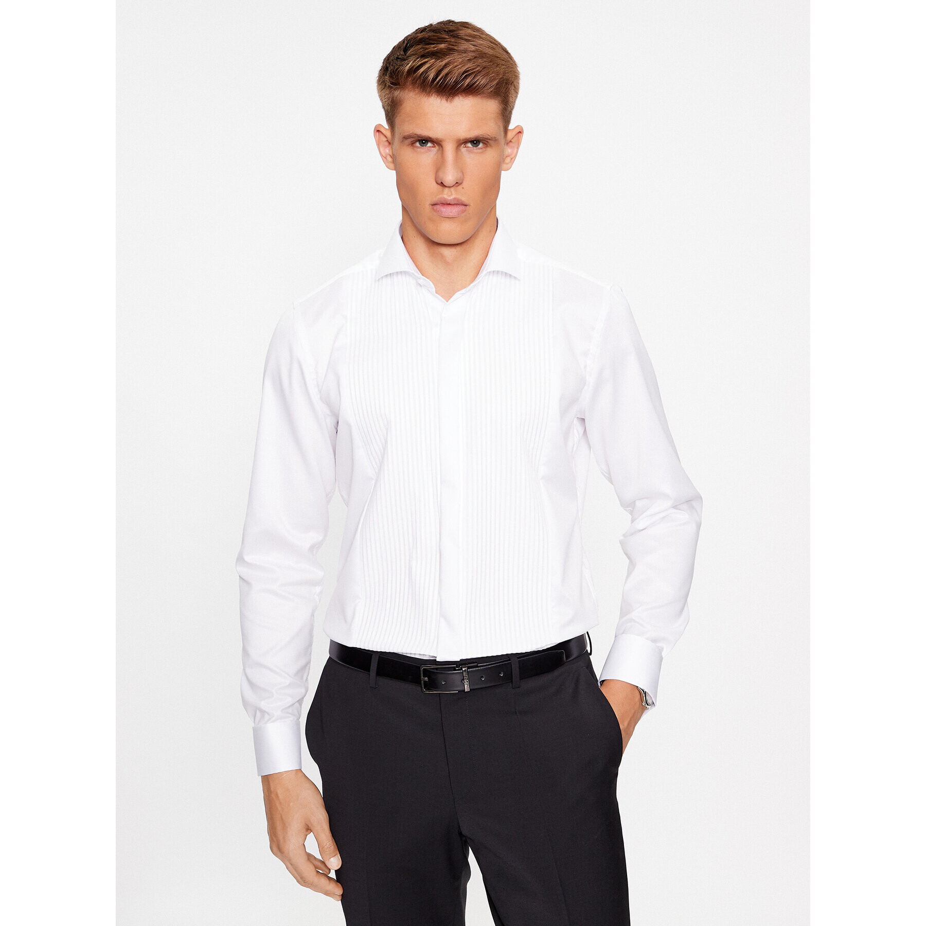 Eterna Риза 4138/FK8V Бял Slim Fit - Pepit.bg