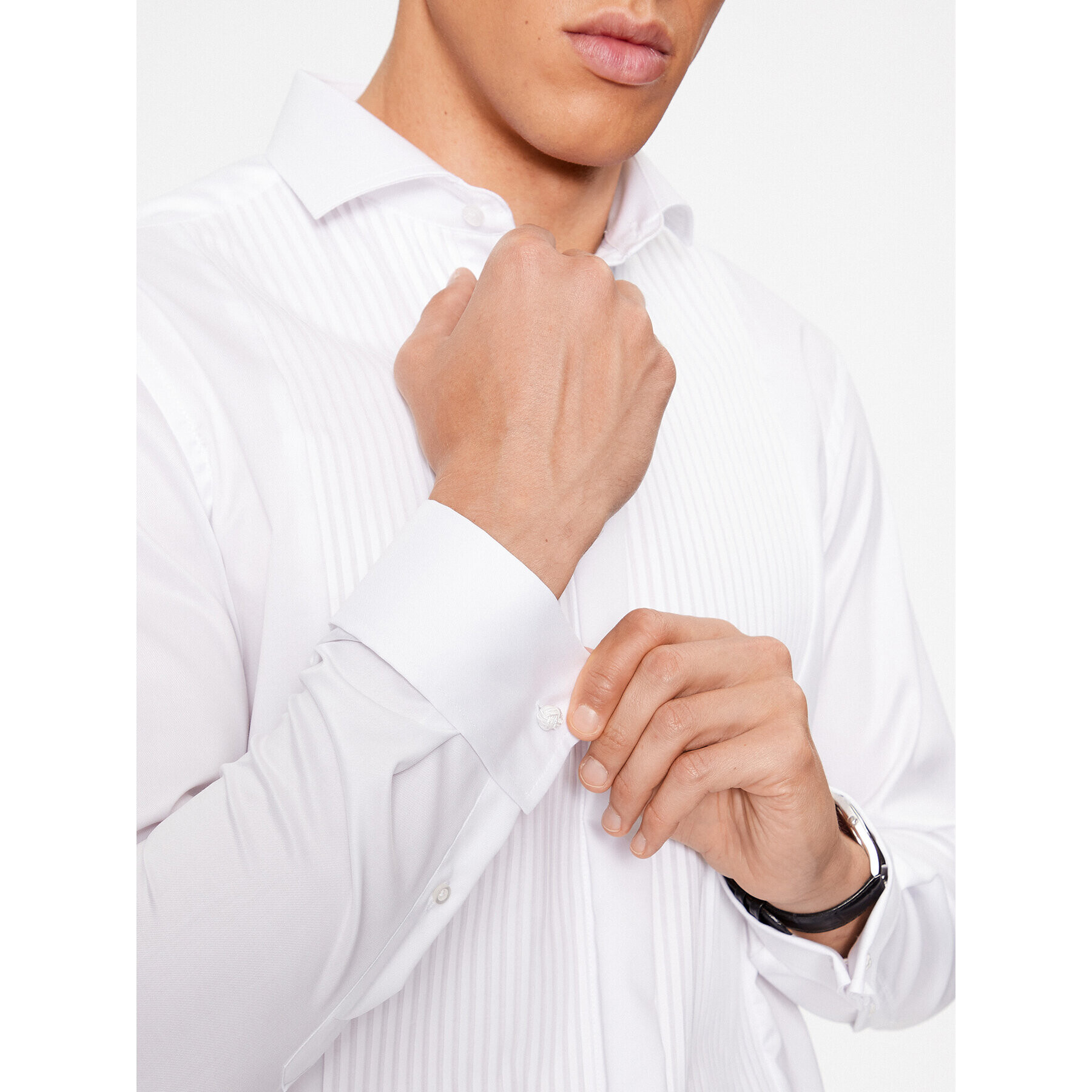 Eterna Риза 4138/FK8V Бял Slim Fit - Pepit.bg