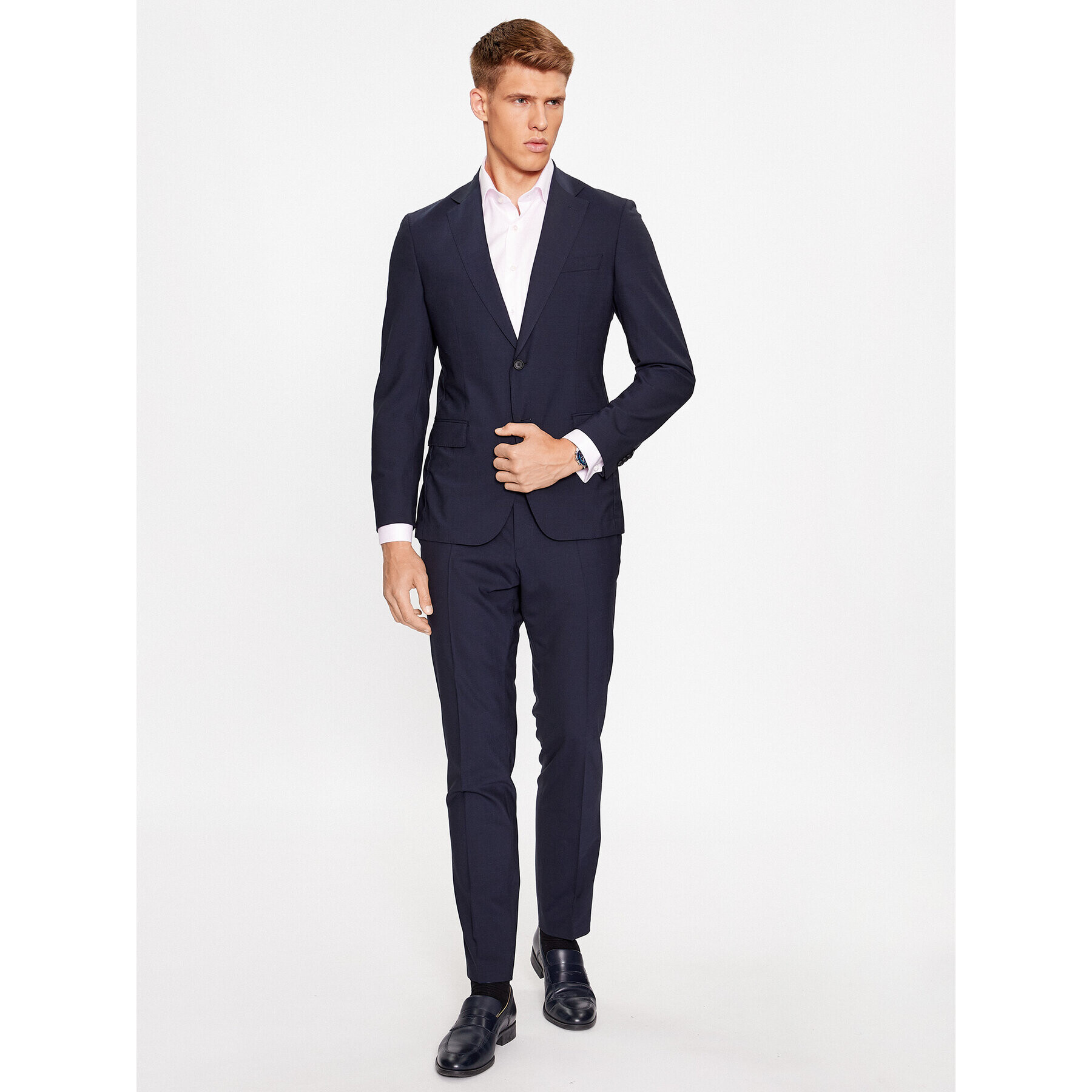 Eterna Риза 8005/F659 Розов Slim Fit - Pepit.bg