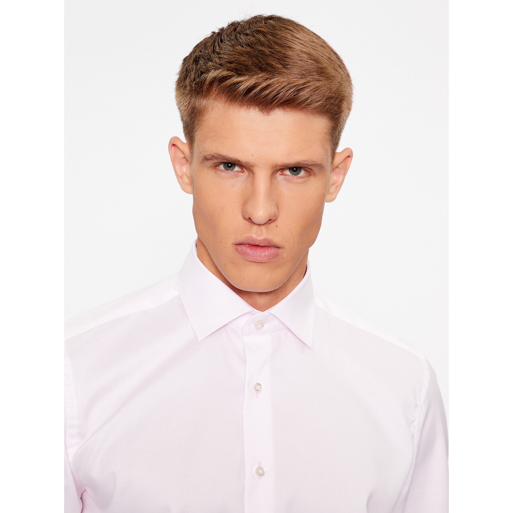 Eterna Риза 8005/F659 Розов Slim Fit - Pepit.bg